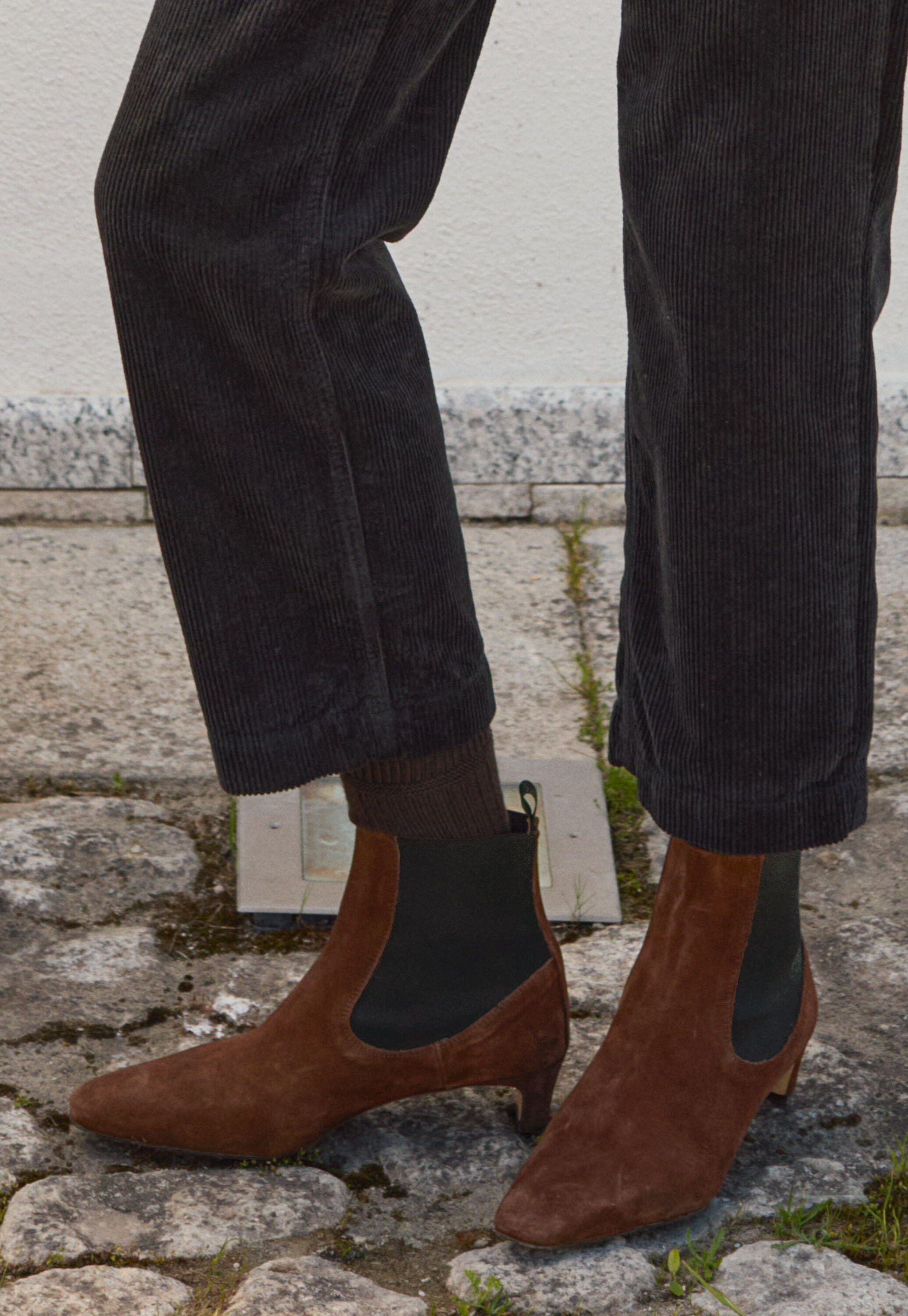 Stiefeletten mit Absatz
