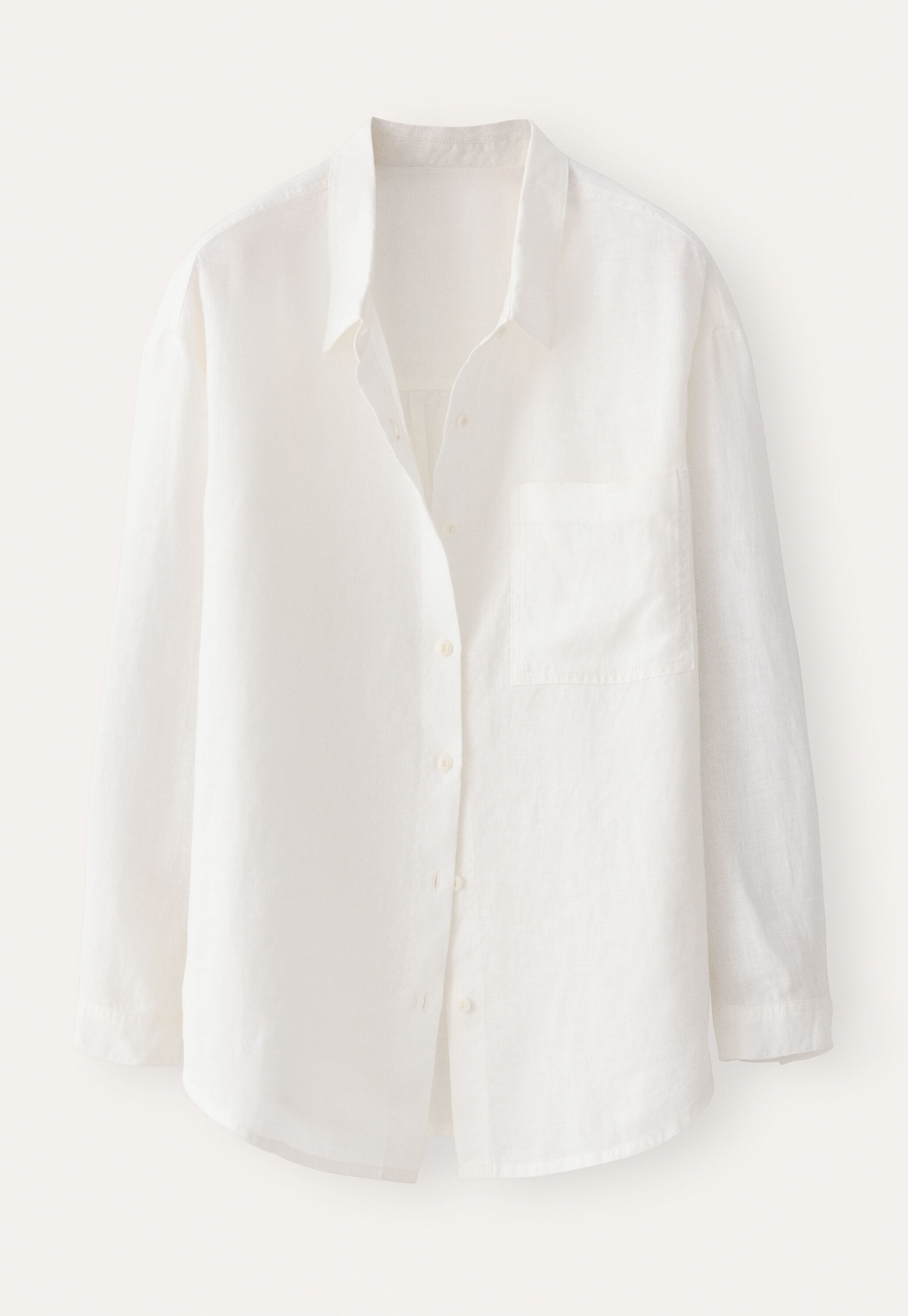 Overshirt aus Leinen