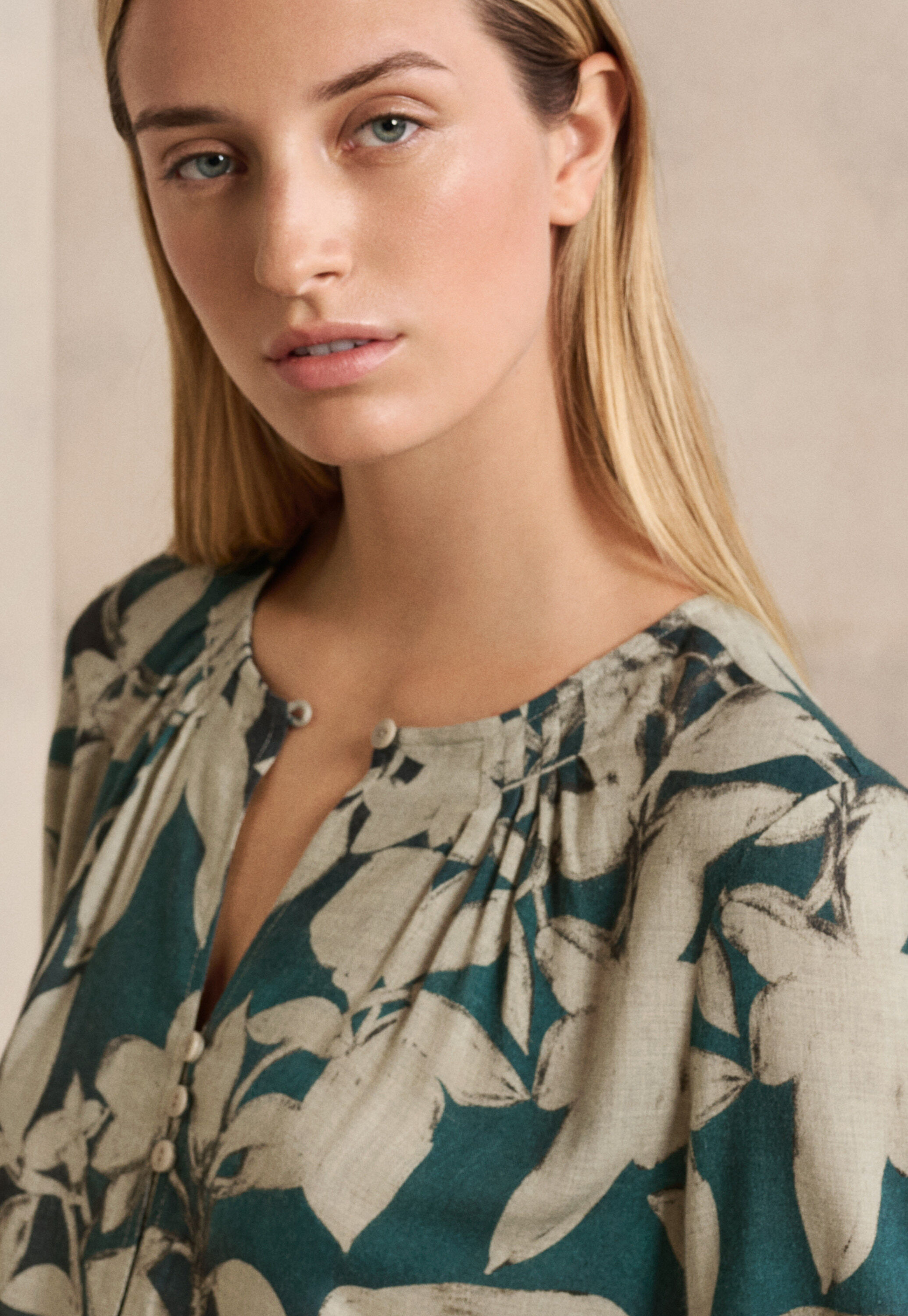 Bluse mit Print