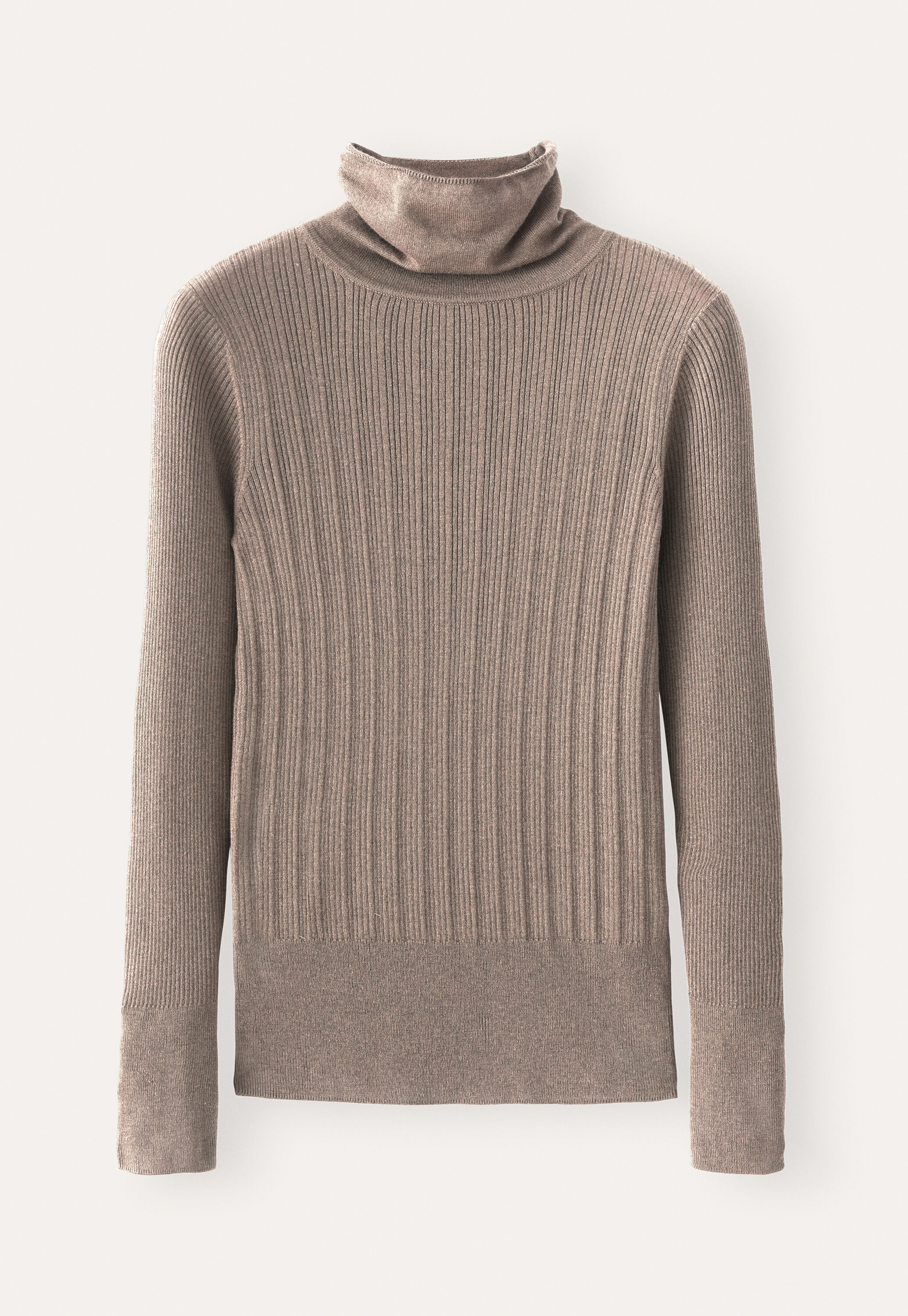 Gerippter Pullover