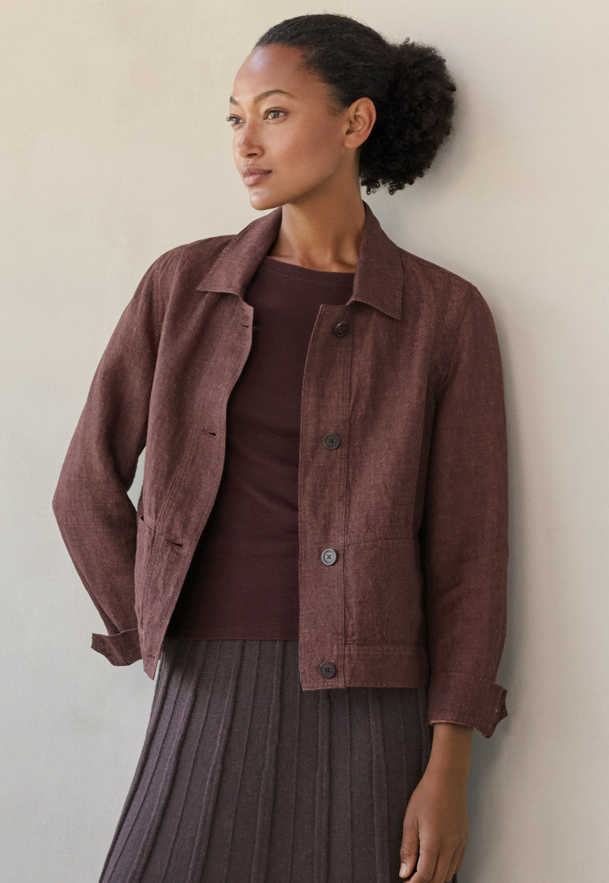 Kastige Jacke