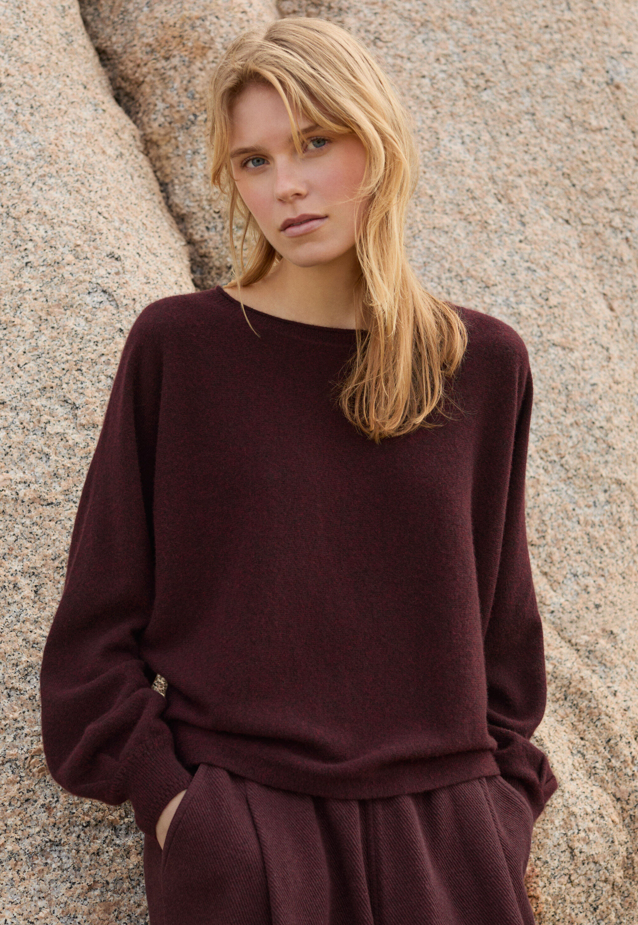Pullover mit Dolman-&Auml;rmeln