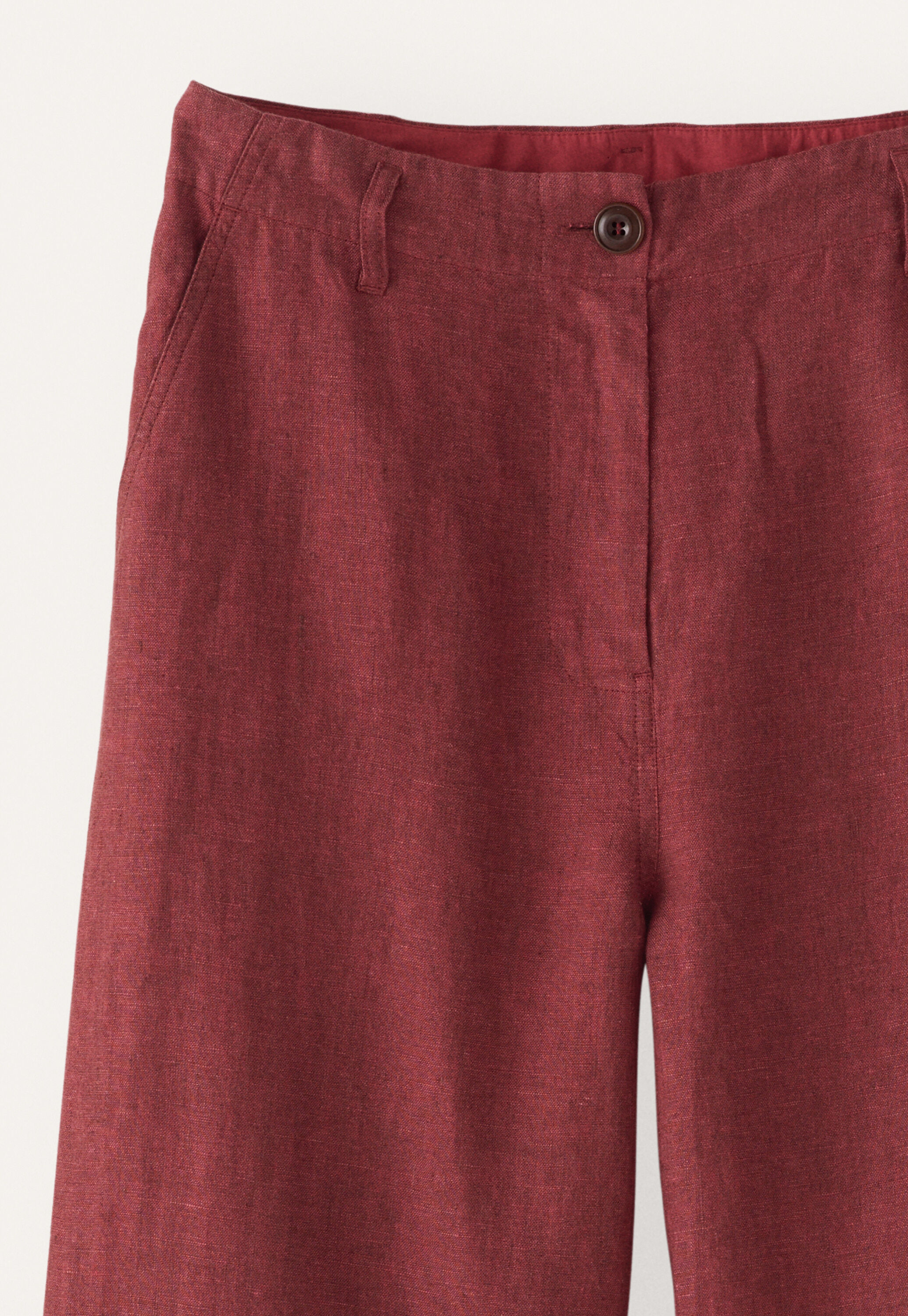 Entspannte Hose mit geradem Bein