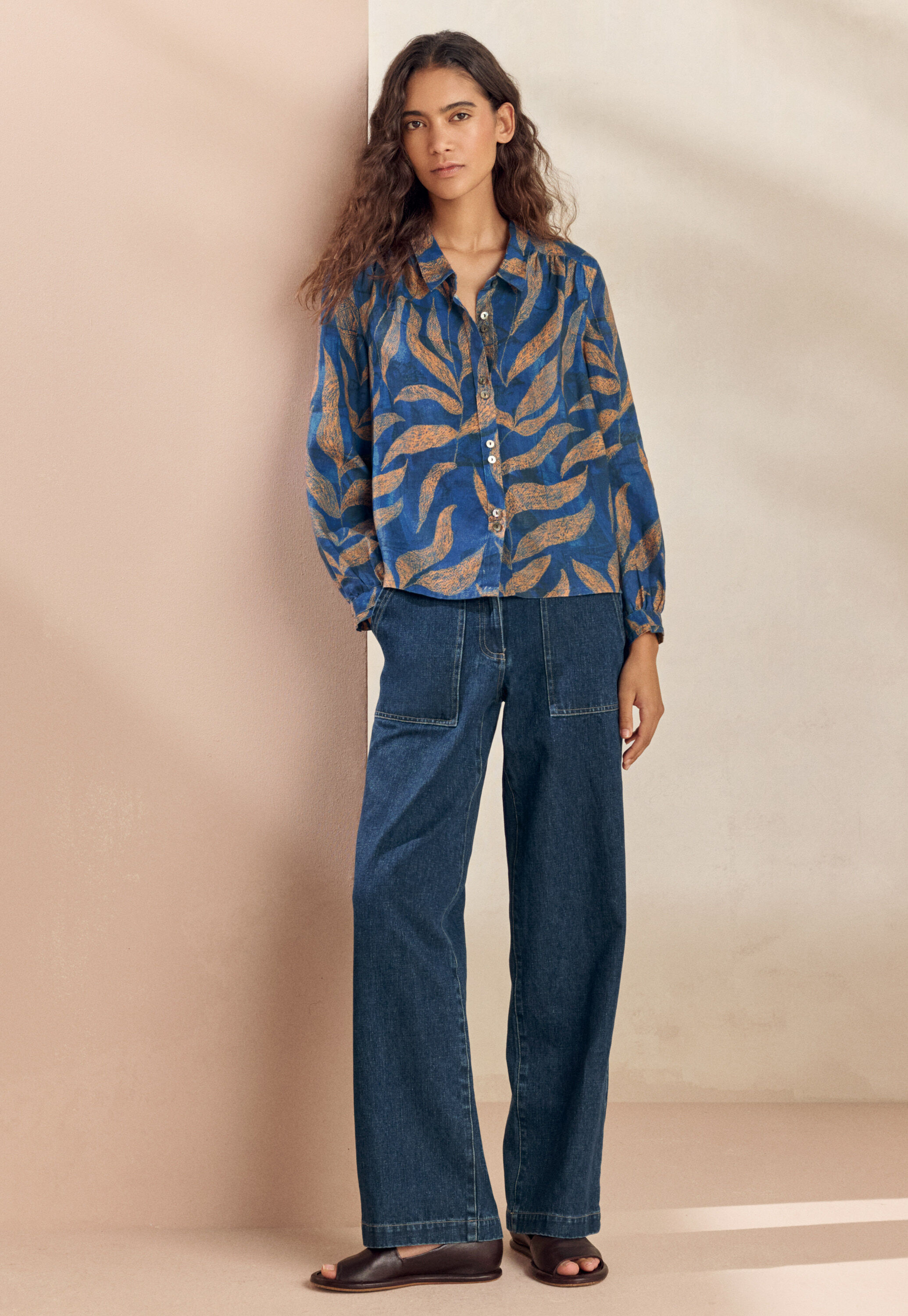 Bedruckte Bluse