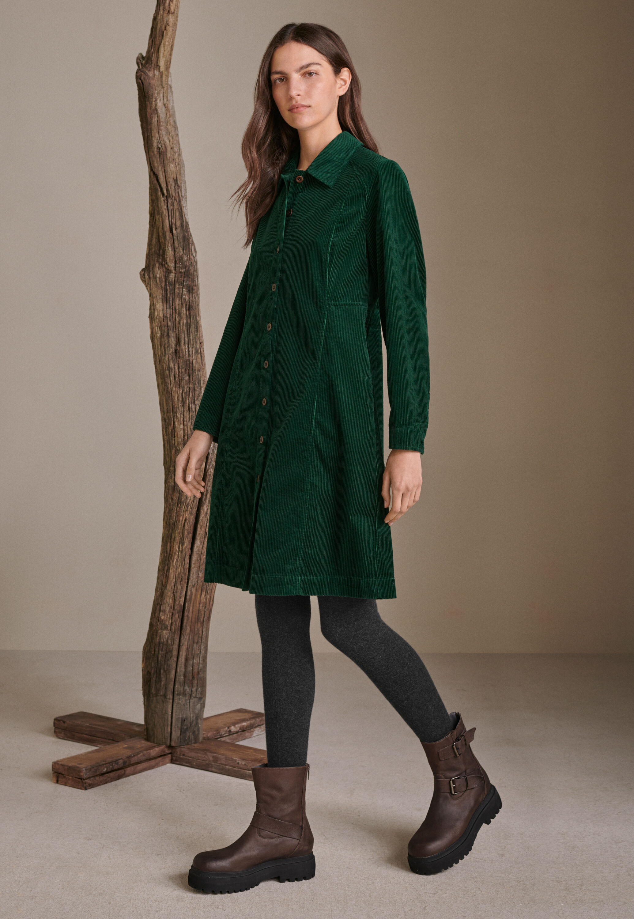Durchgekn&ouml;pftes Kleid
