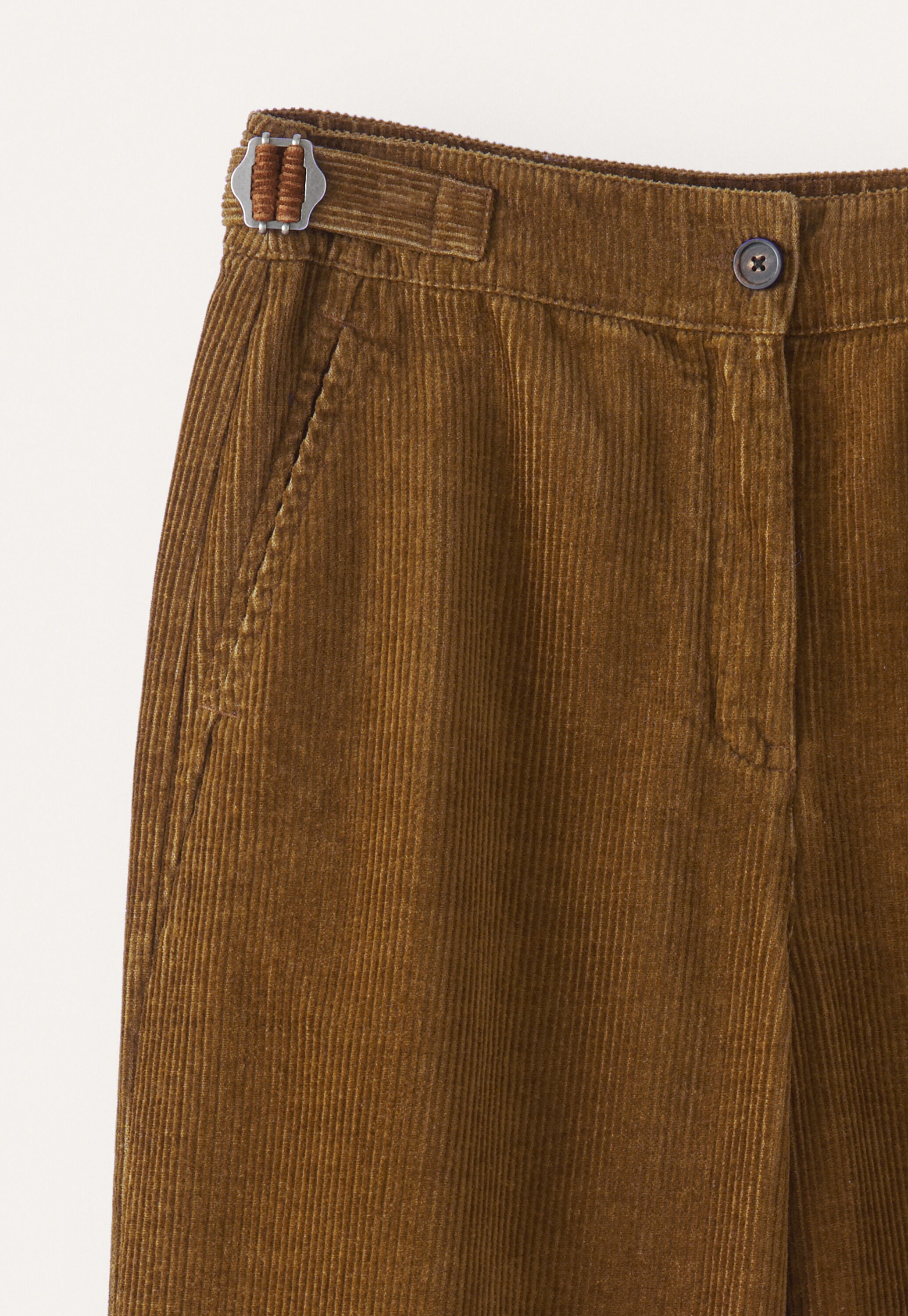 K&uuml;rzere Hose aus Cord