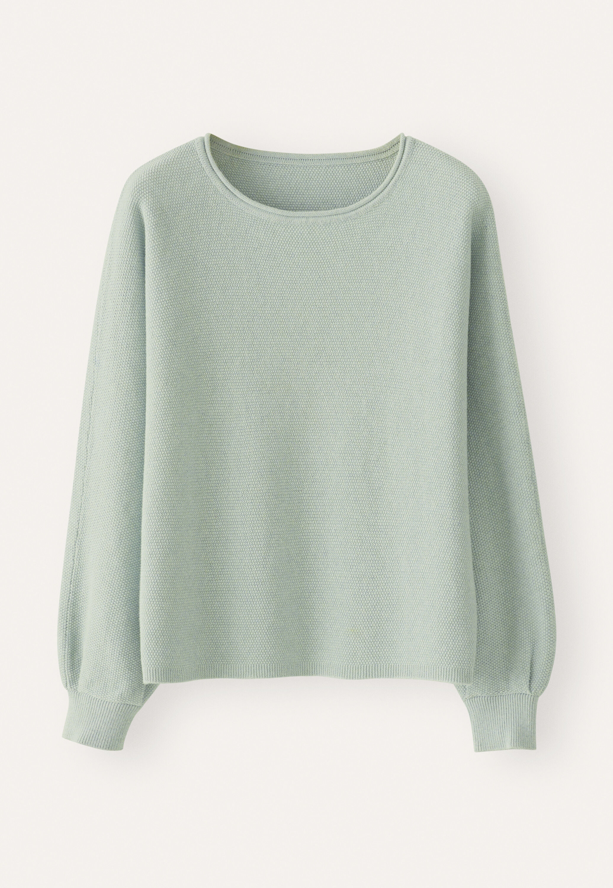 Perlmuster-Dolman-Pullover