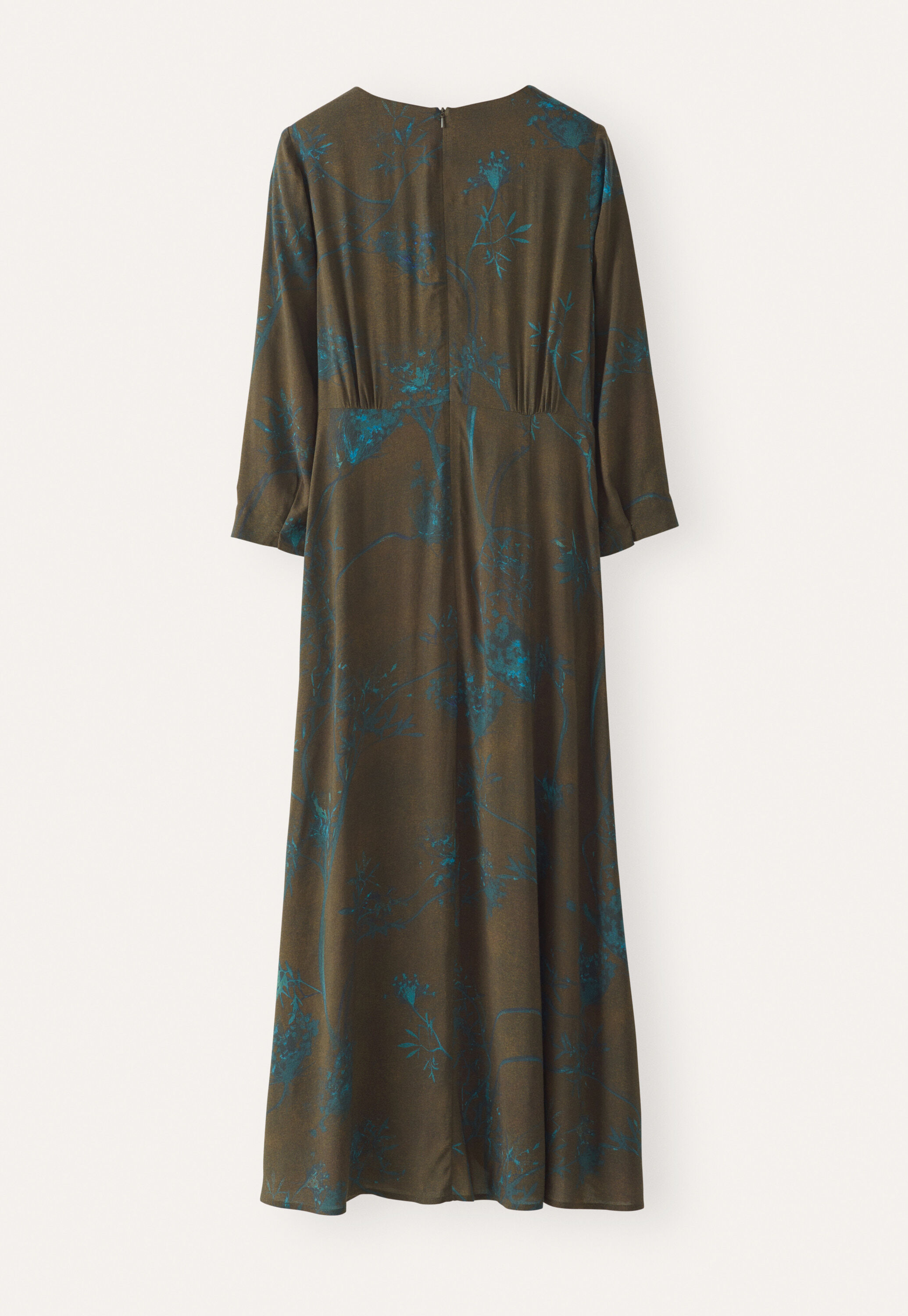 Langes Kleid mit Print