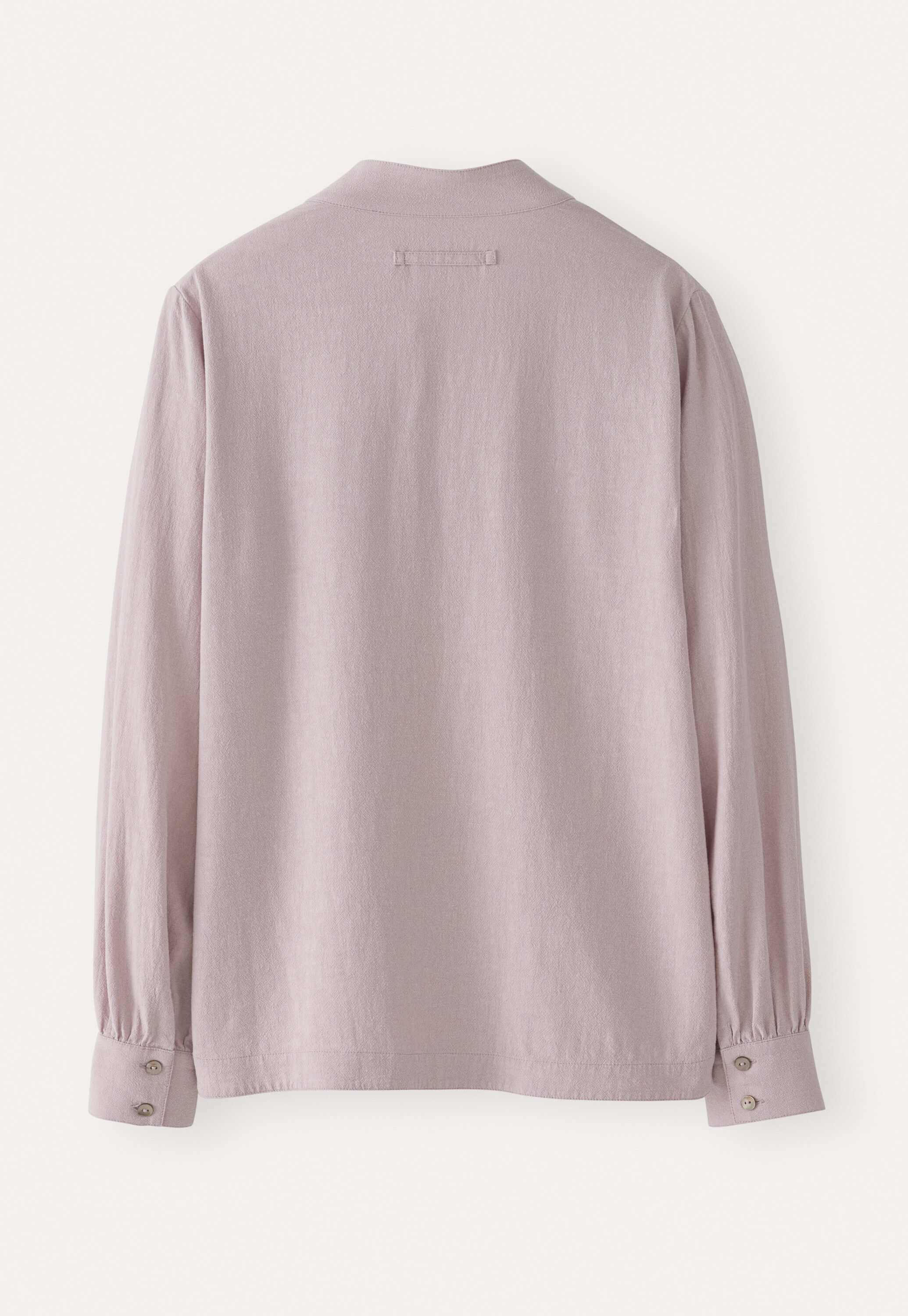 Bluse mit Trichterkragen