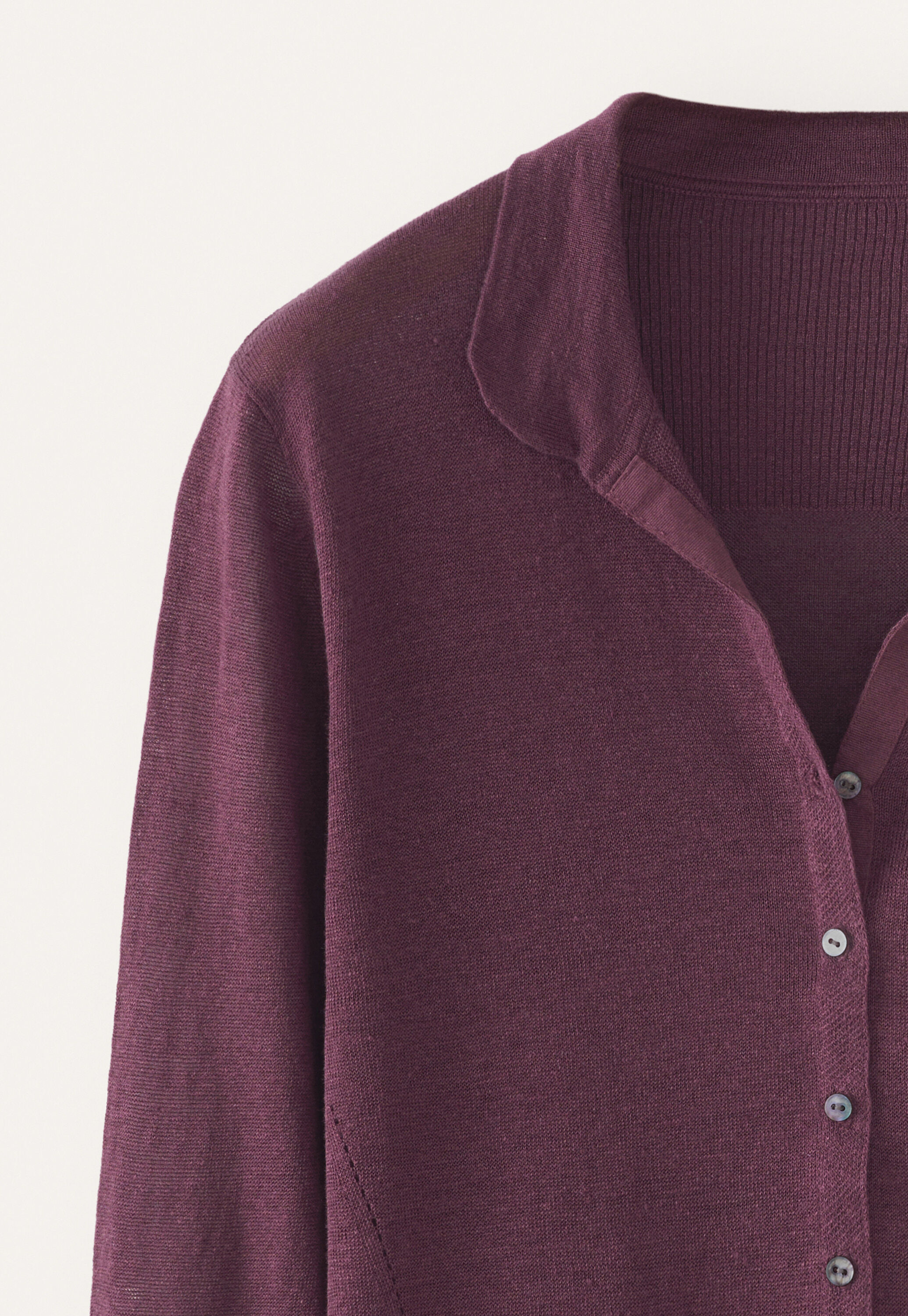 Cardigan mit Kragen