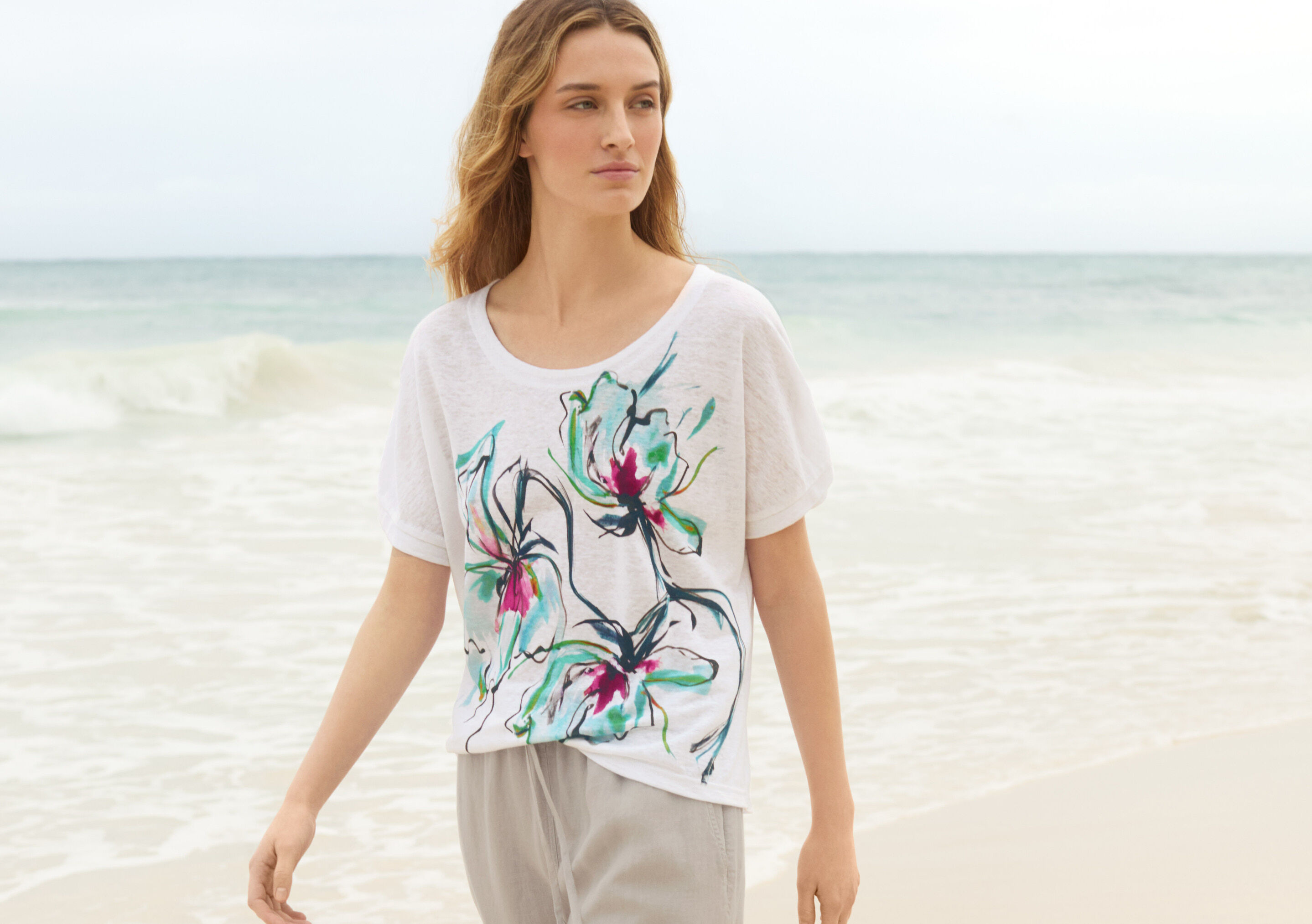 Bedrucktes T-Shirt