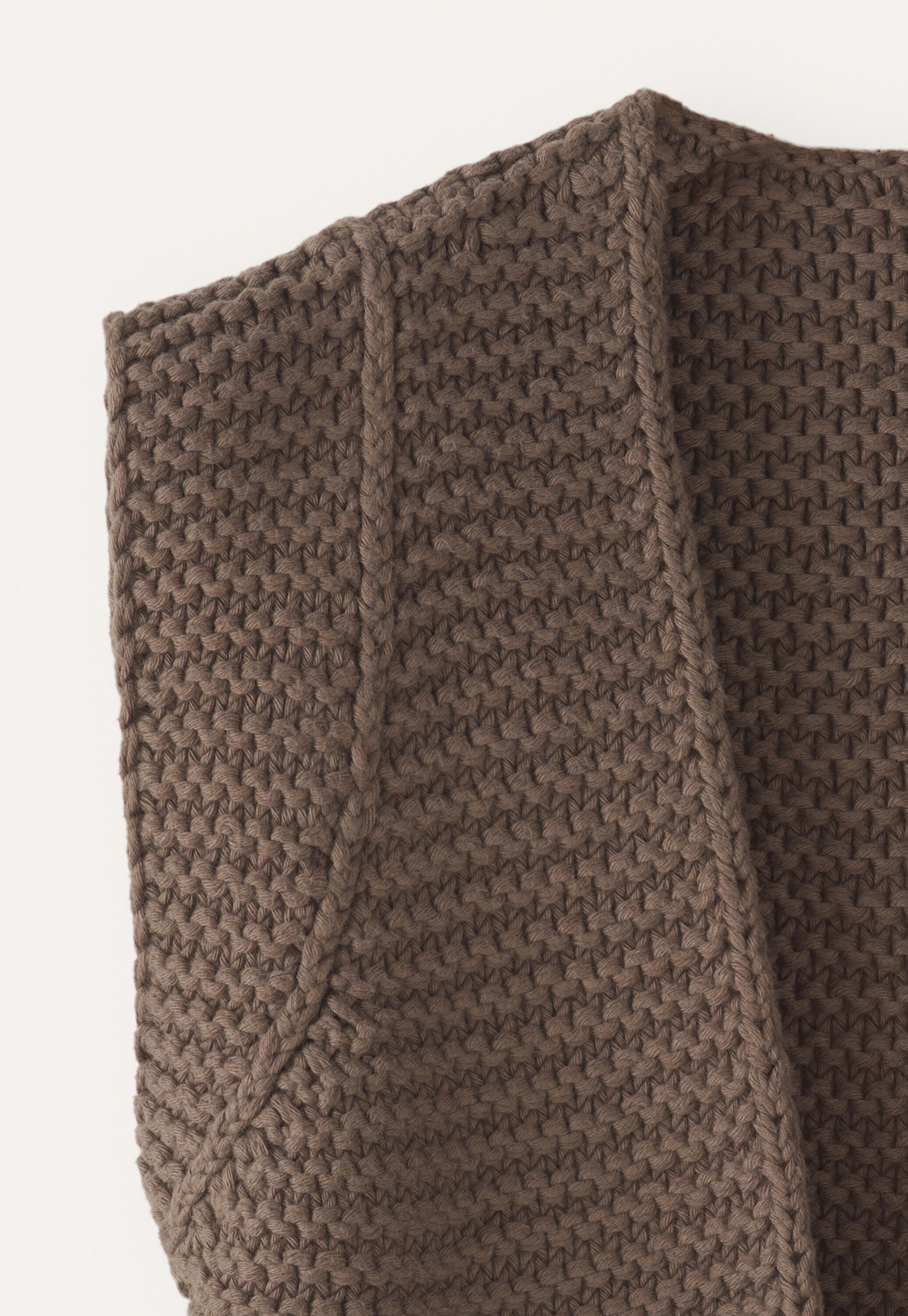 Handgestrickte Weste