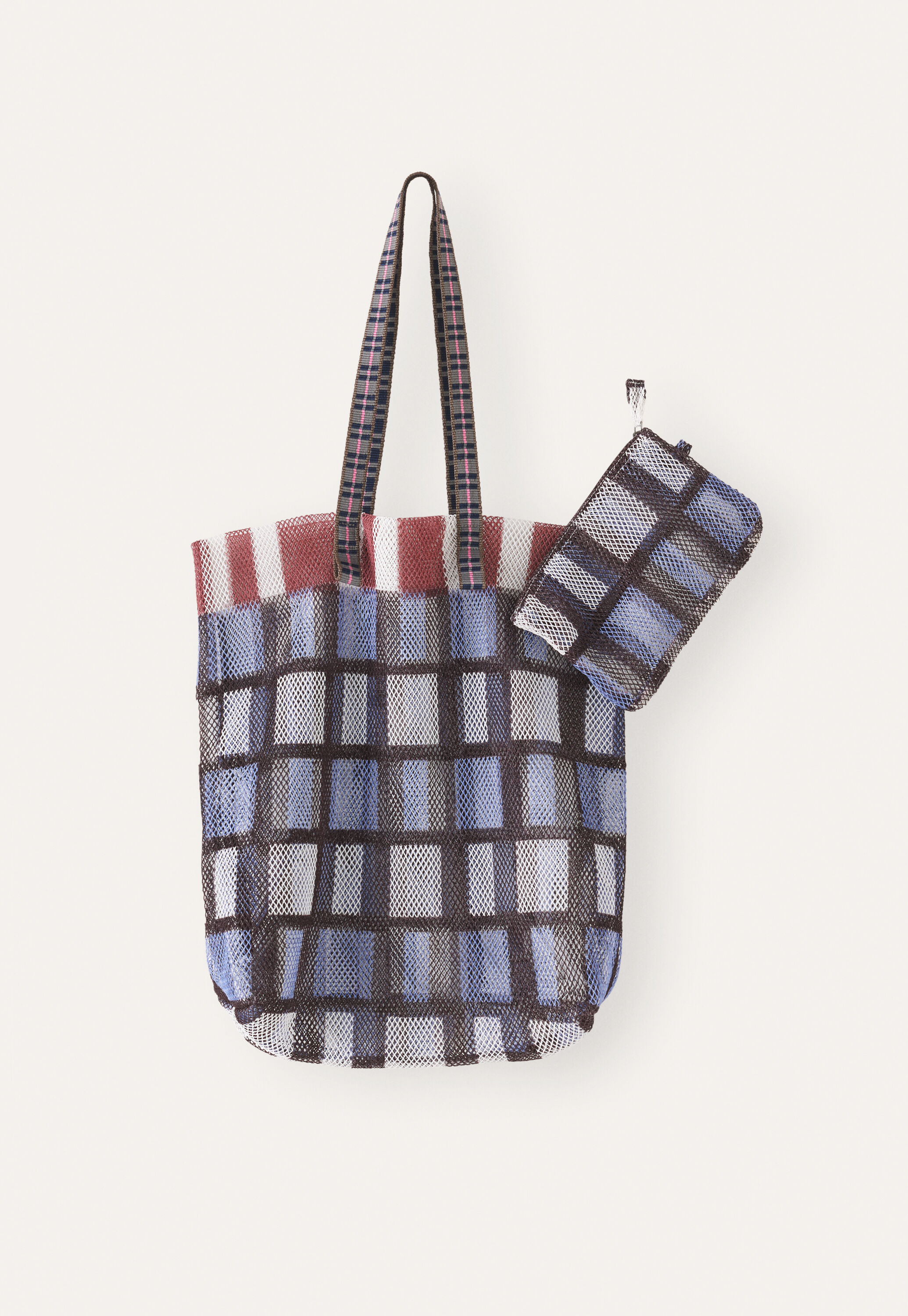 Bedruckte Netztasche