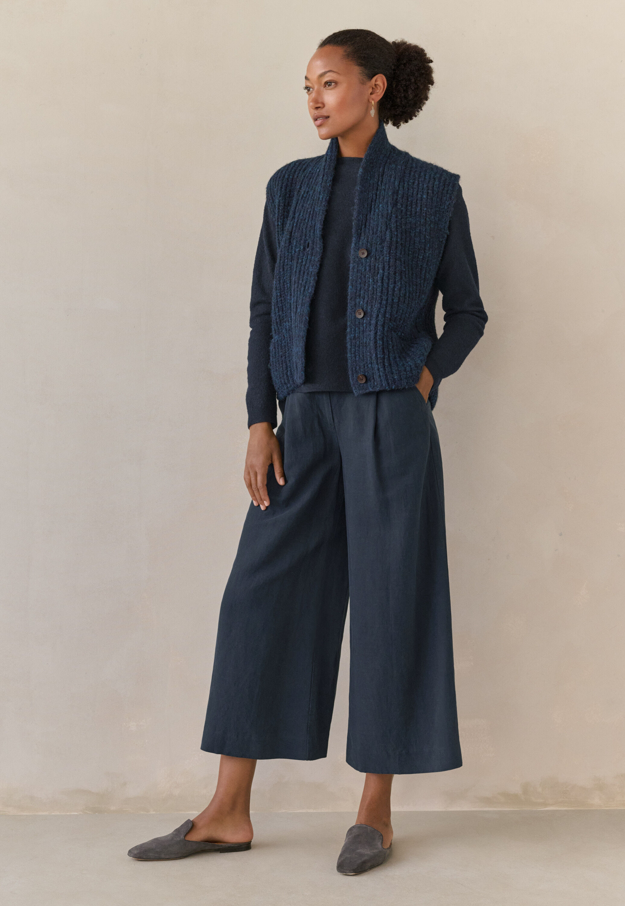 Cardigan mit Schalkragen