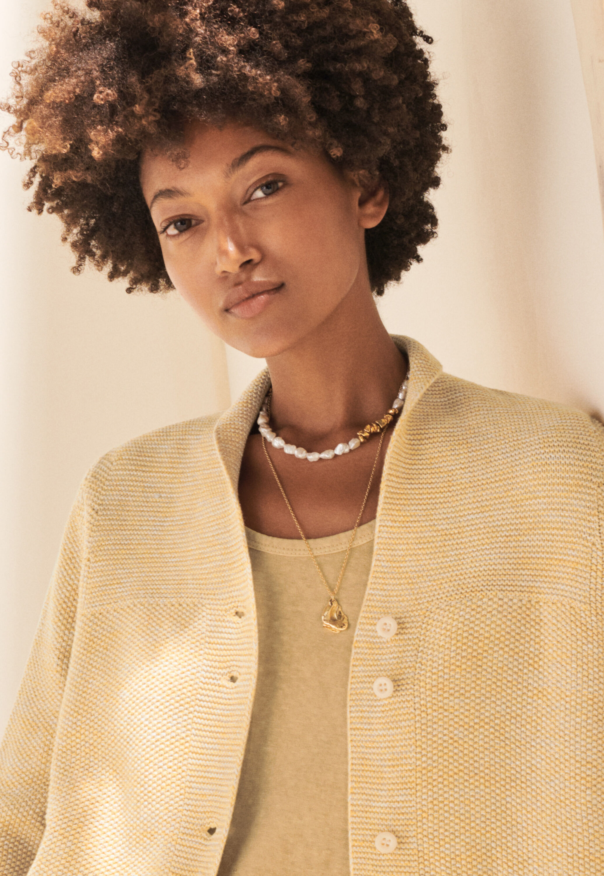 Cardigan mit Knopfleiste