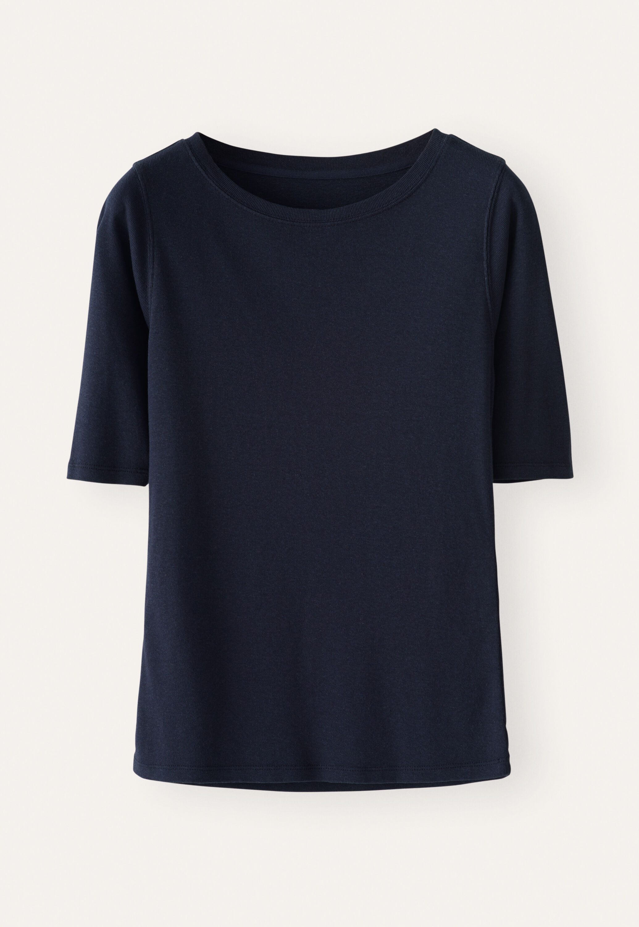Geripptes Jersey-Oberteil