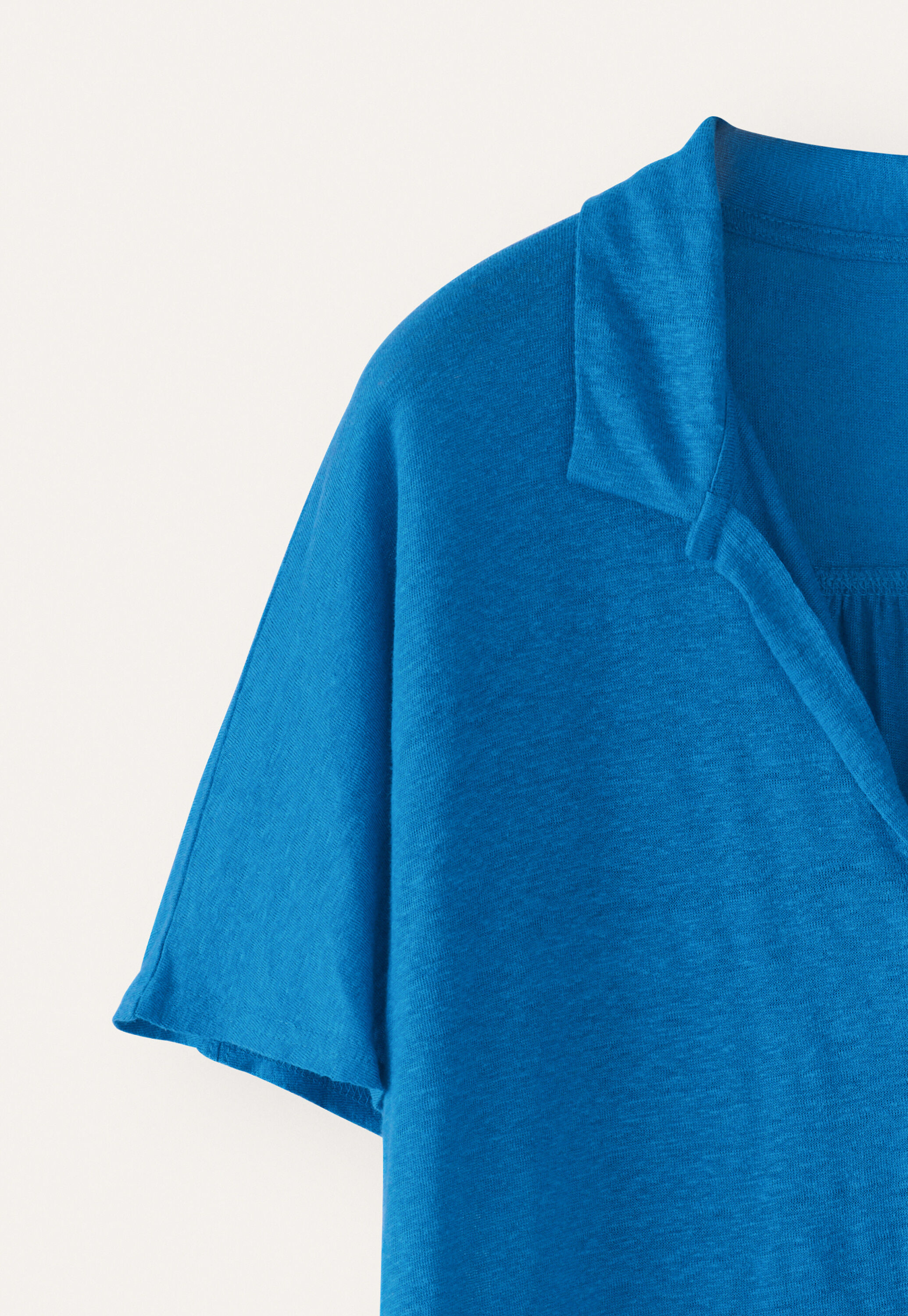 Jersey-Hemd, Tiefes Marineblau, large