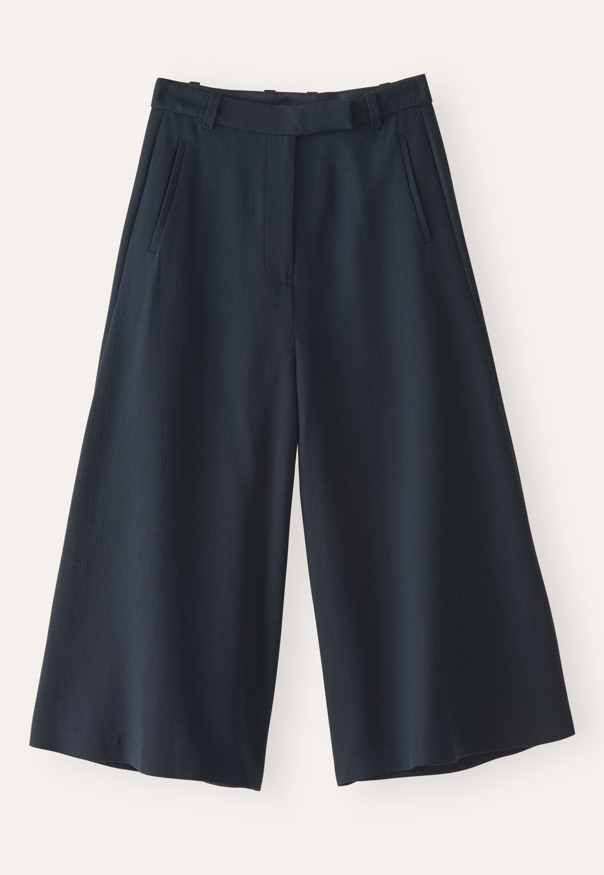Bluse mit rundem Kragen