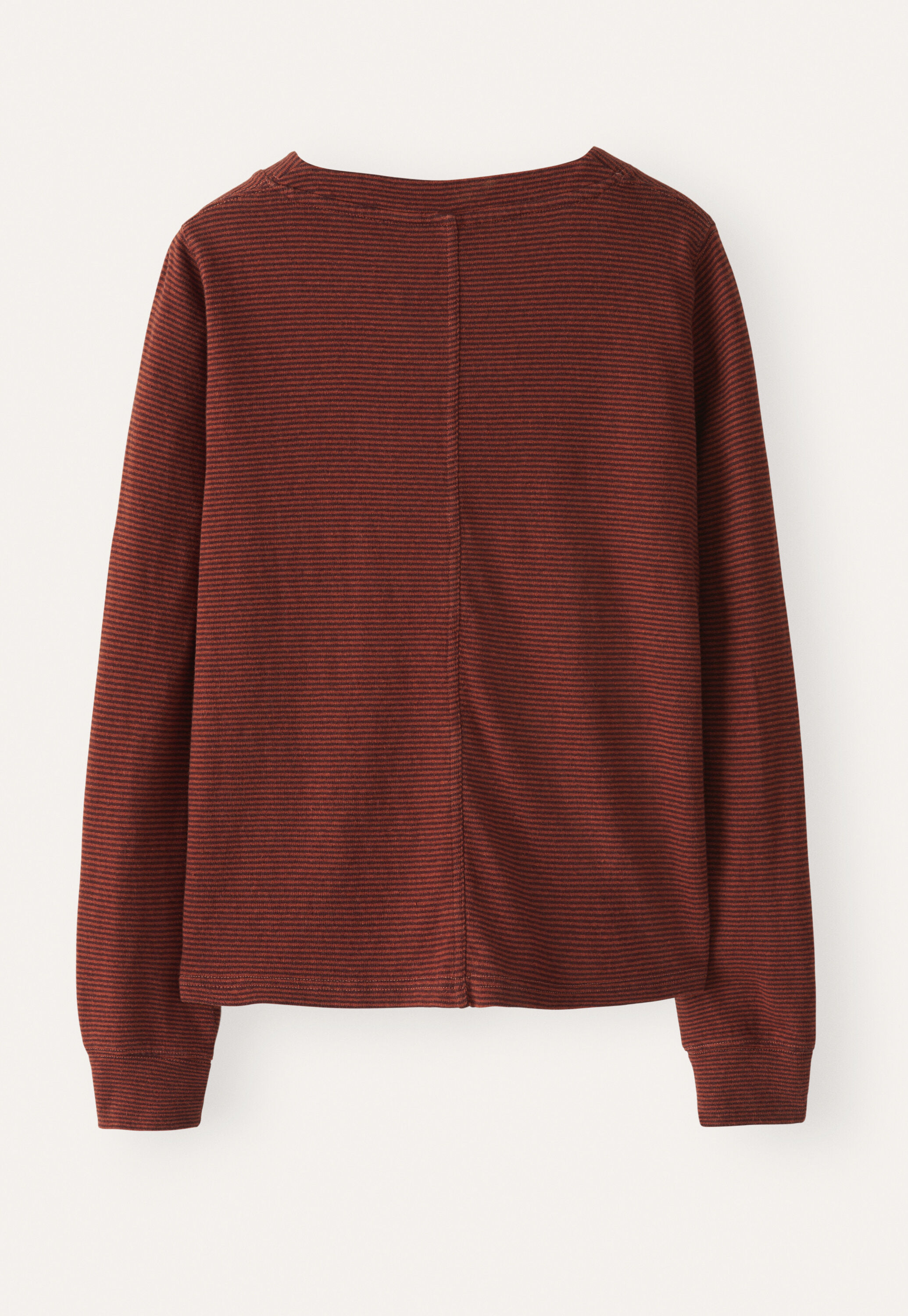 Gestreiftes Henley-Top