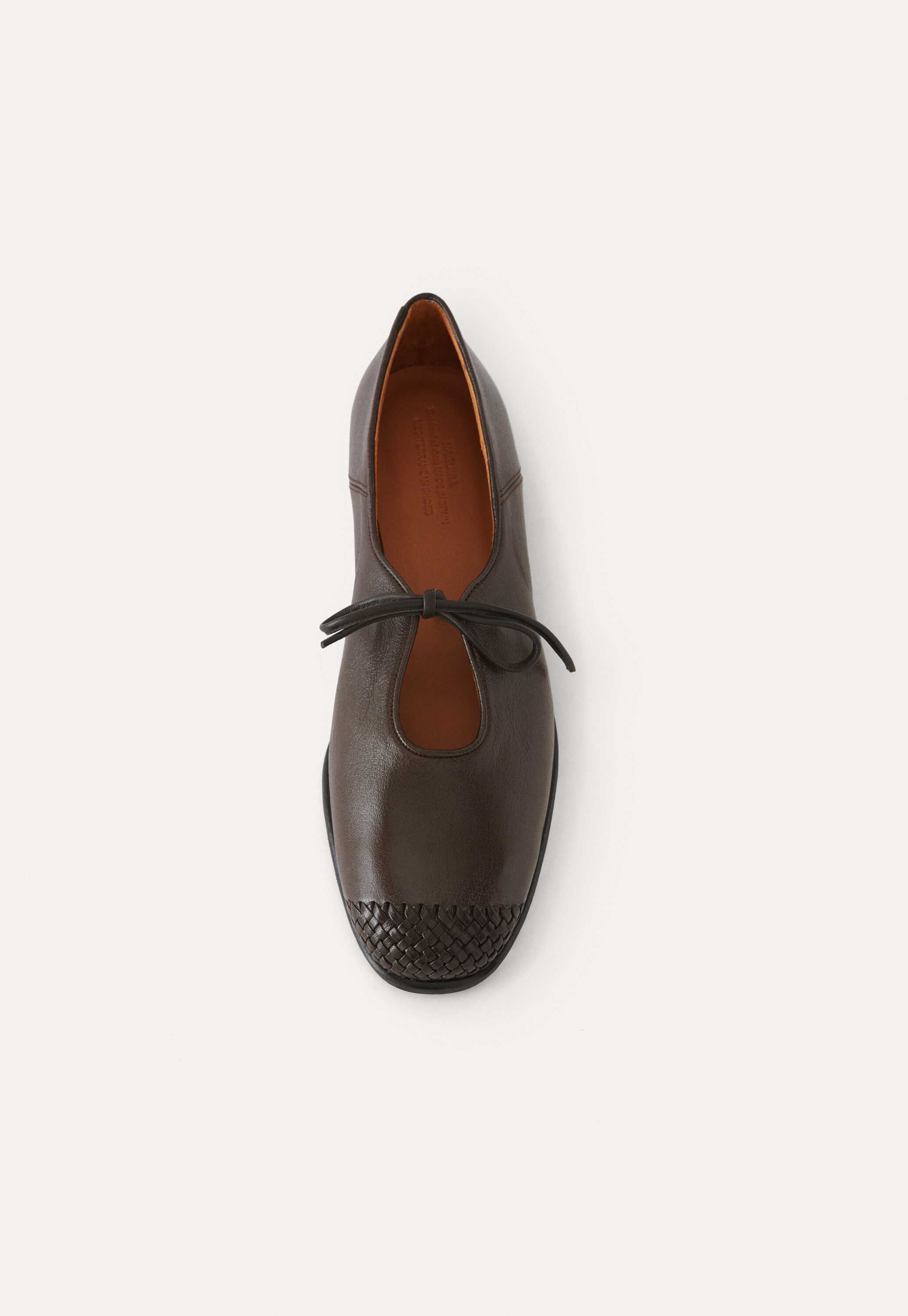 Schuhe mit Frontschn&uuml;rung, Dunkelbraun, large