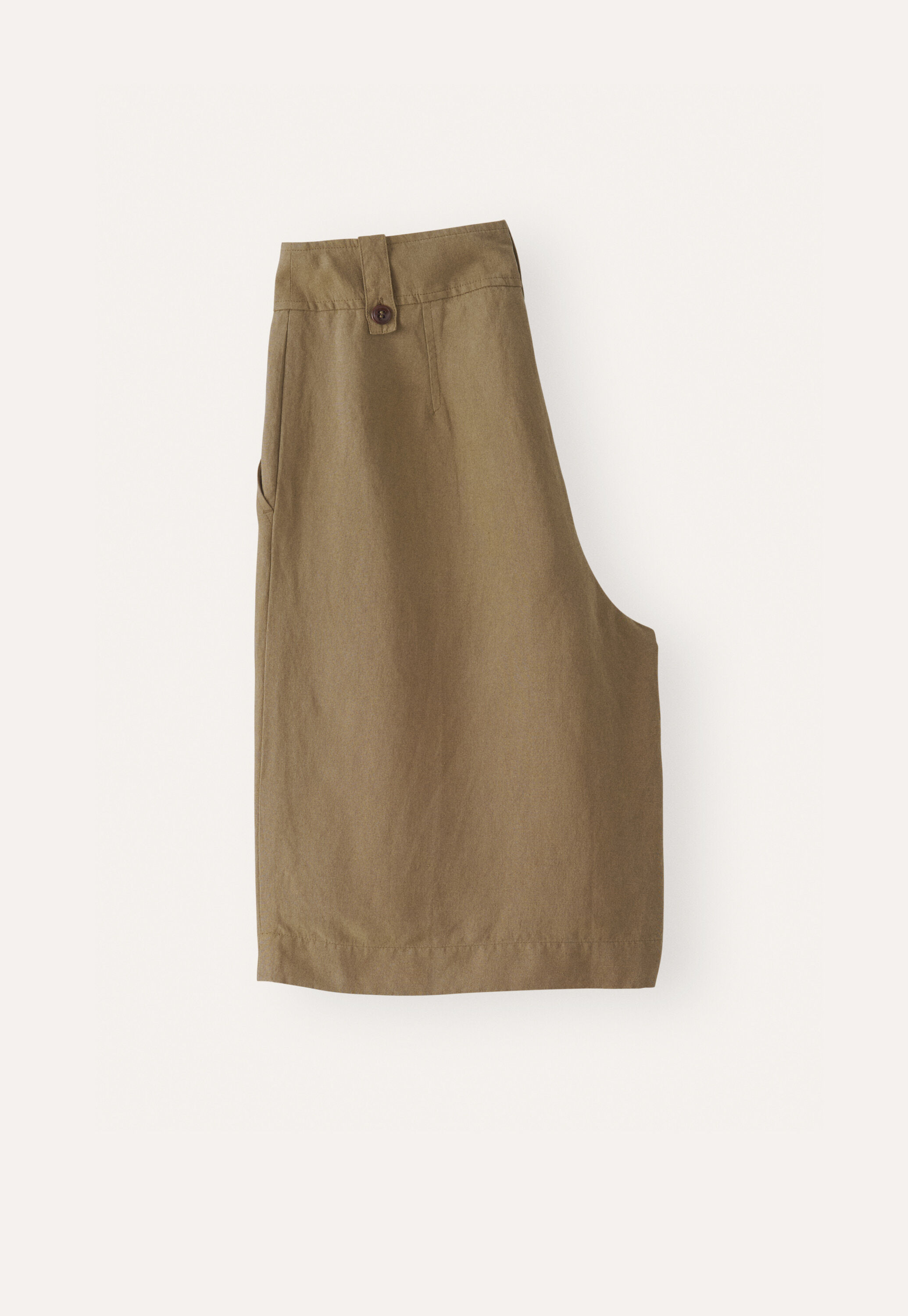 Shorts mit Faltenfront