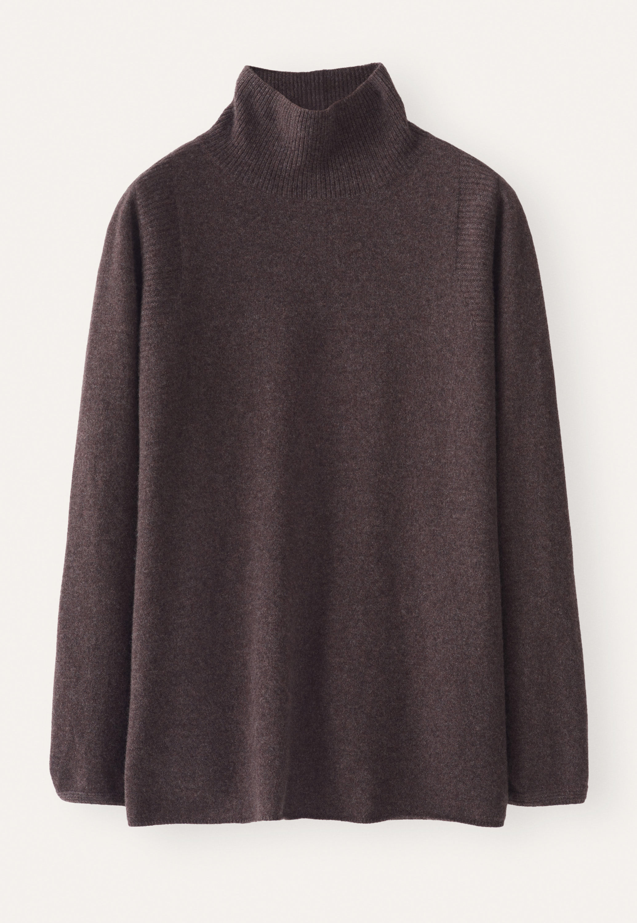 Pullover mit Trichterkragen