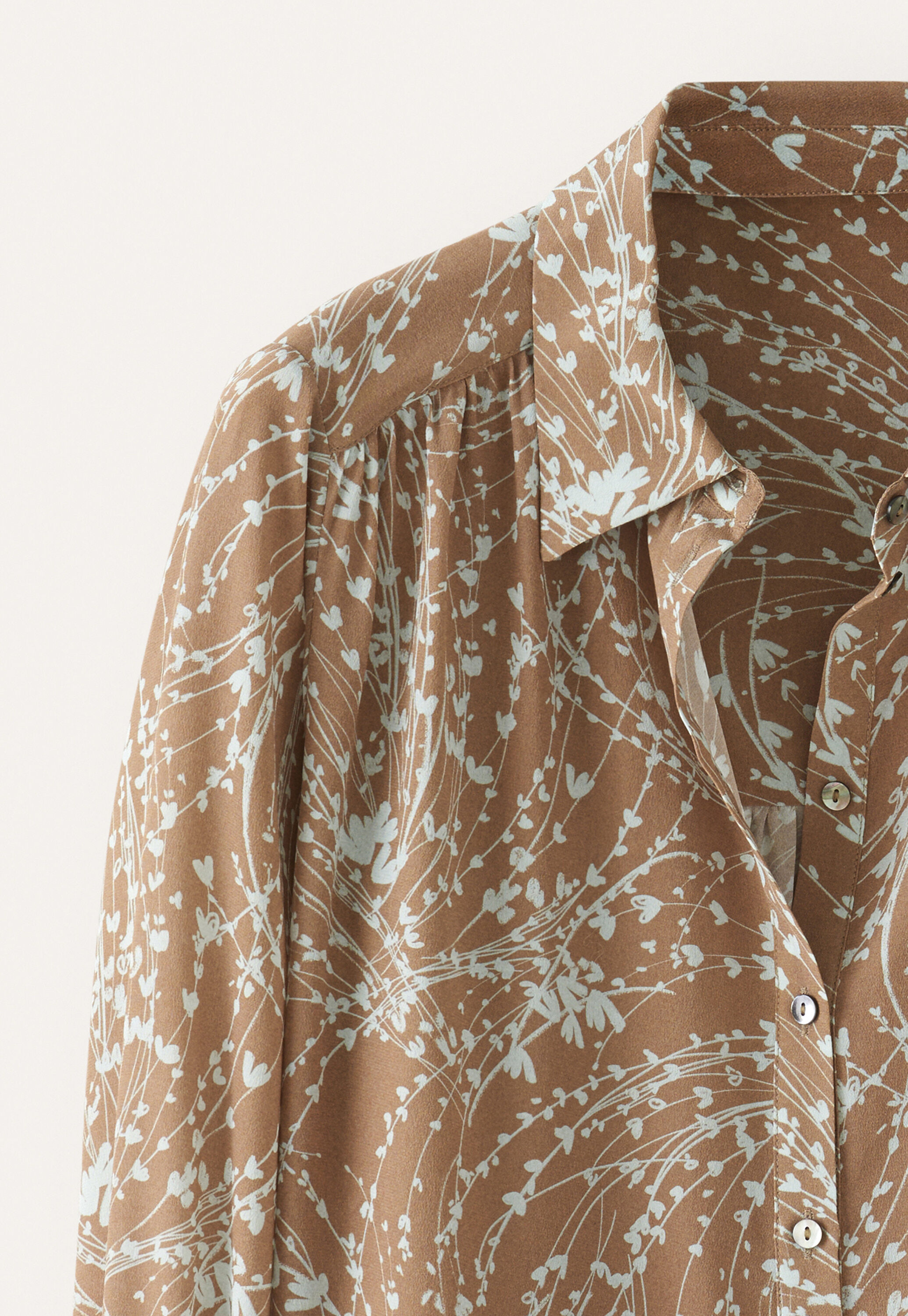 Bedruckte Bluse