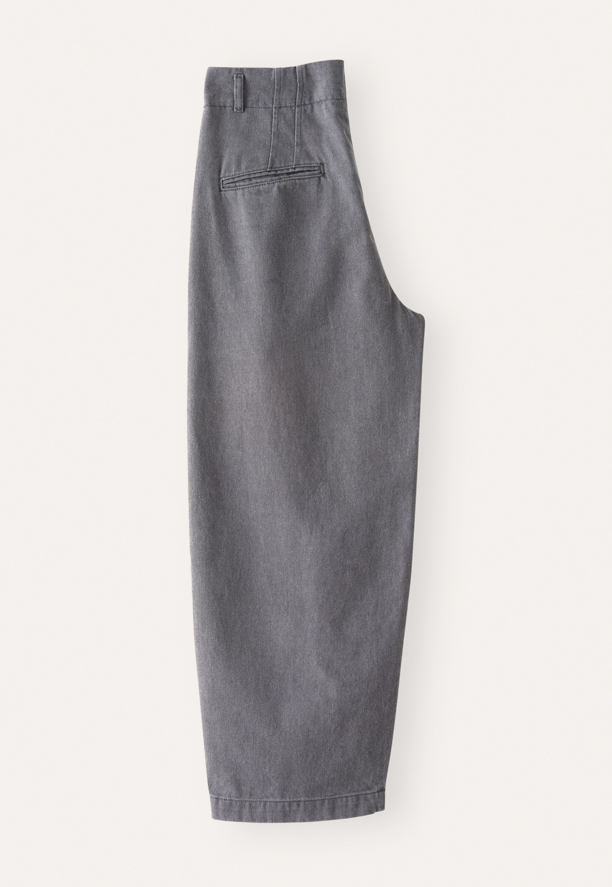 Denim darted jeans