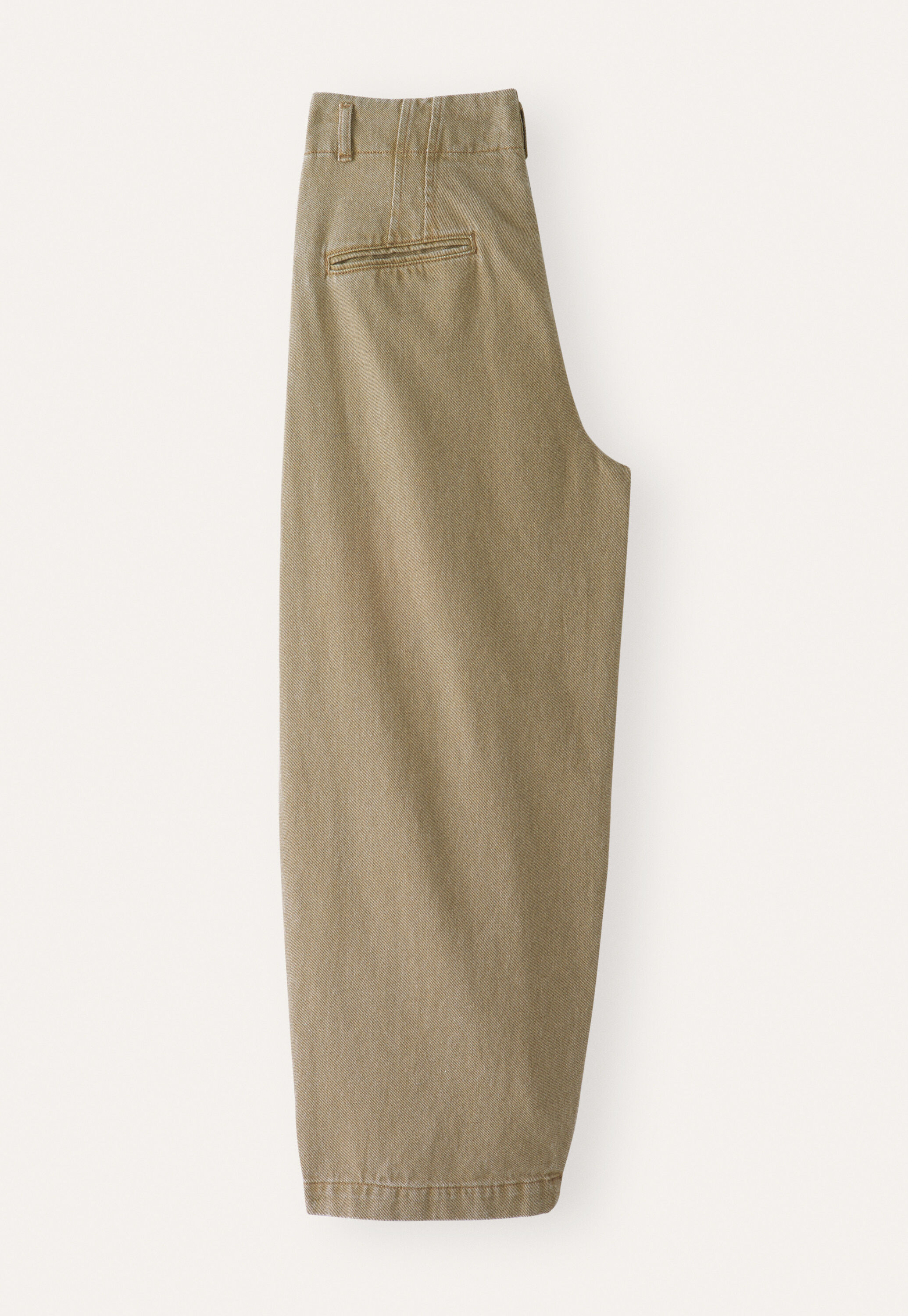 Denim darted jeans
