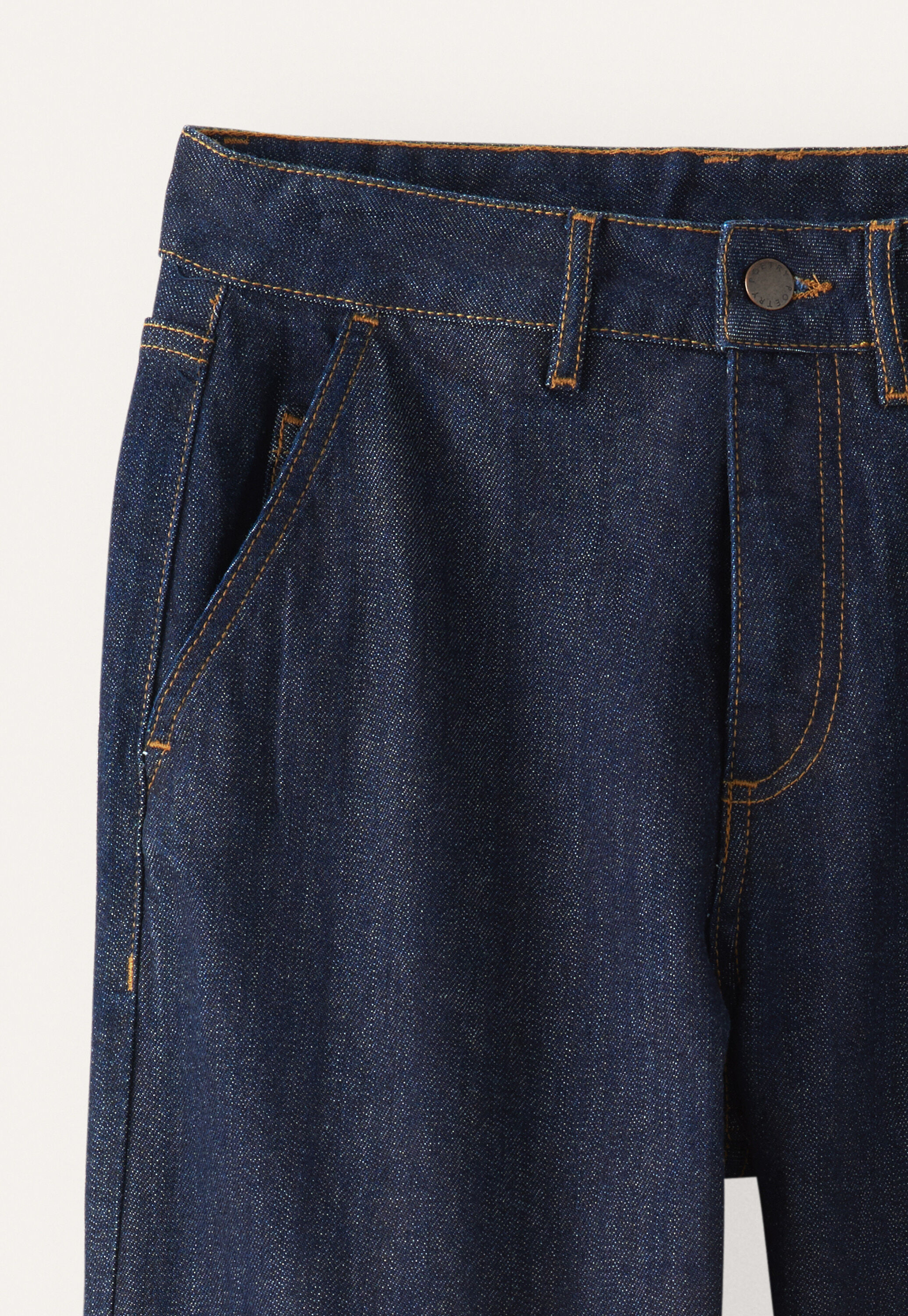 K&uuml;rzere Denim-Jeans