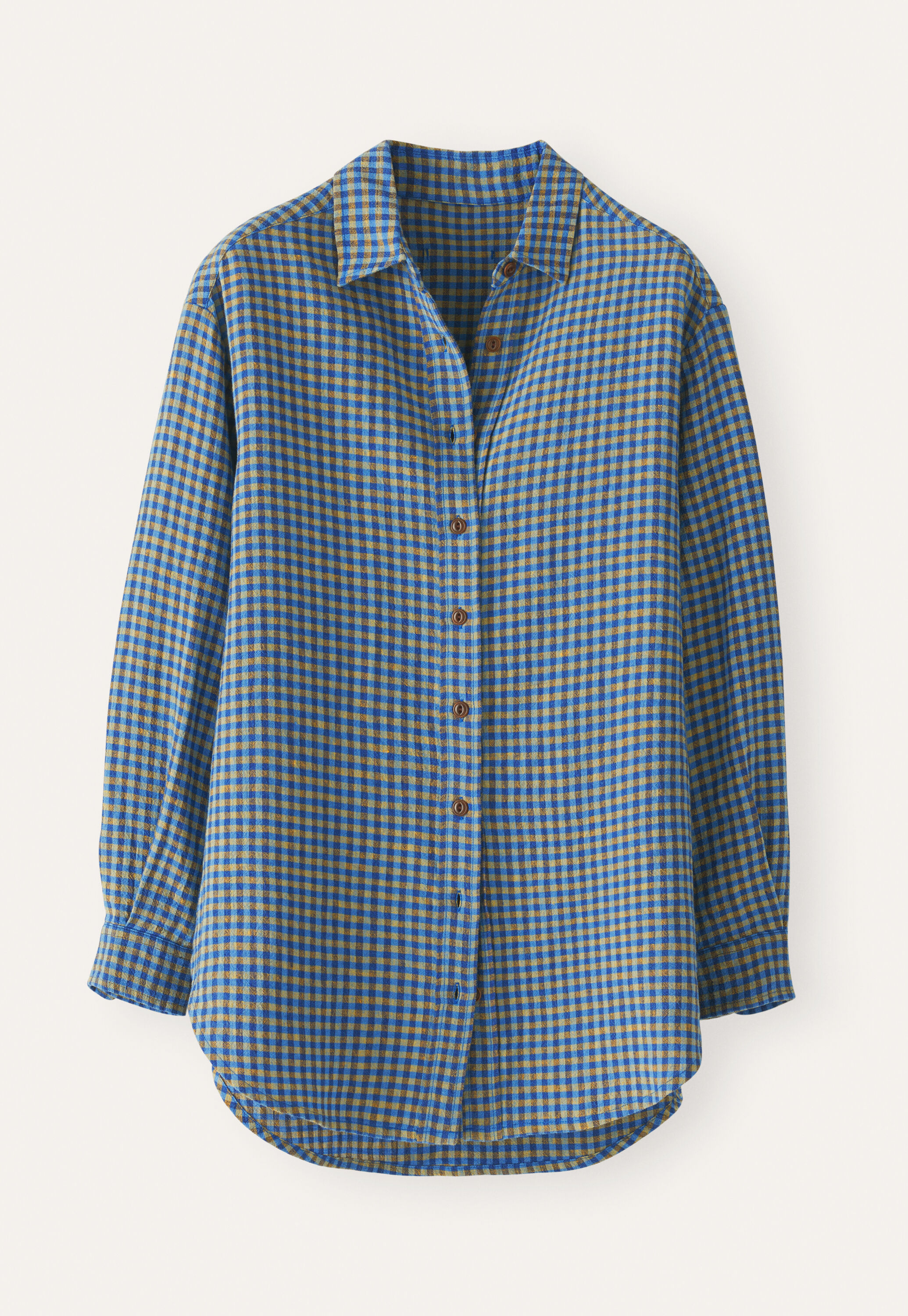 Bluse mit Vichy-Karo