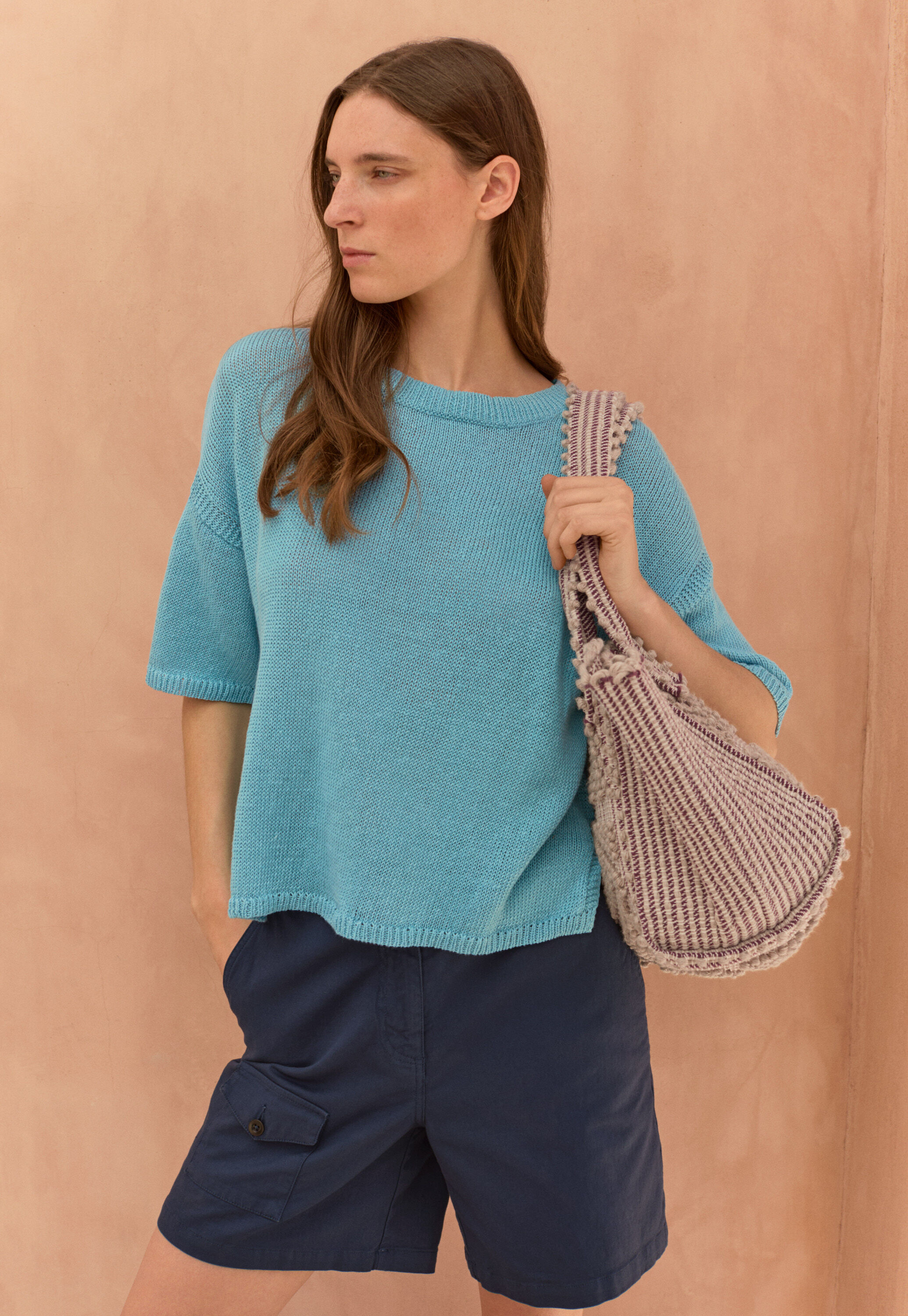 Shorts mit Taschendetail