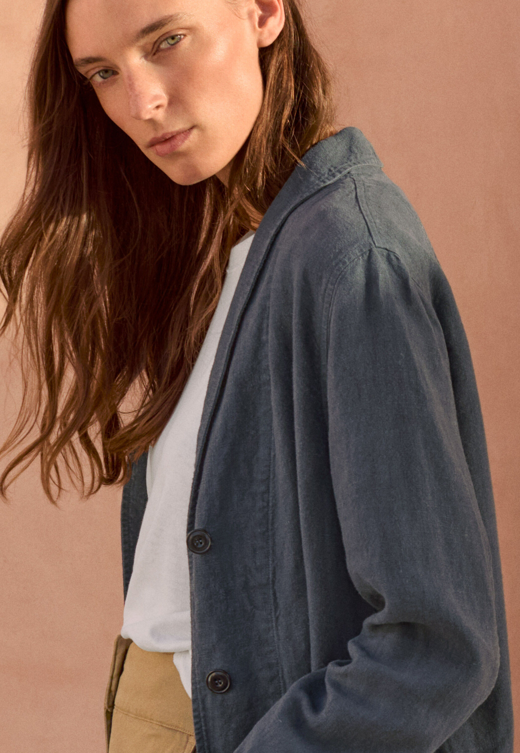 Lange Jacke