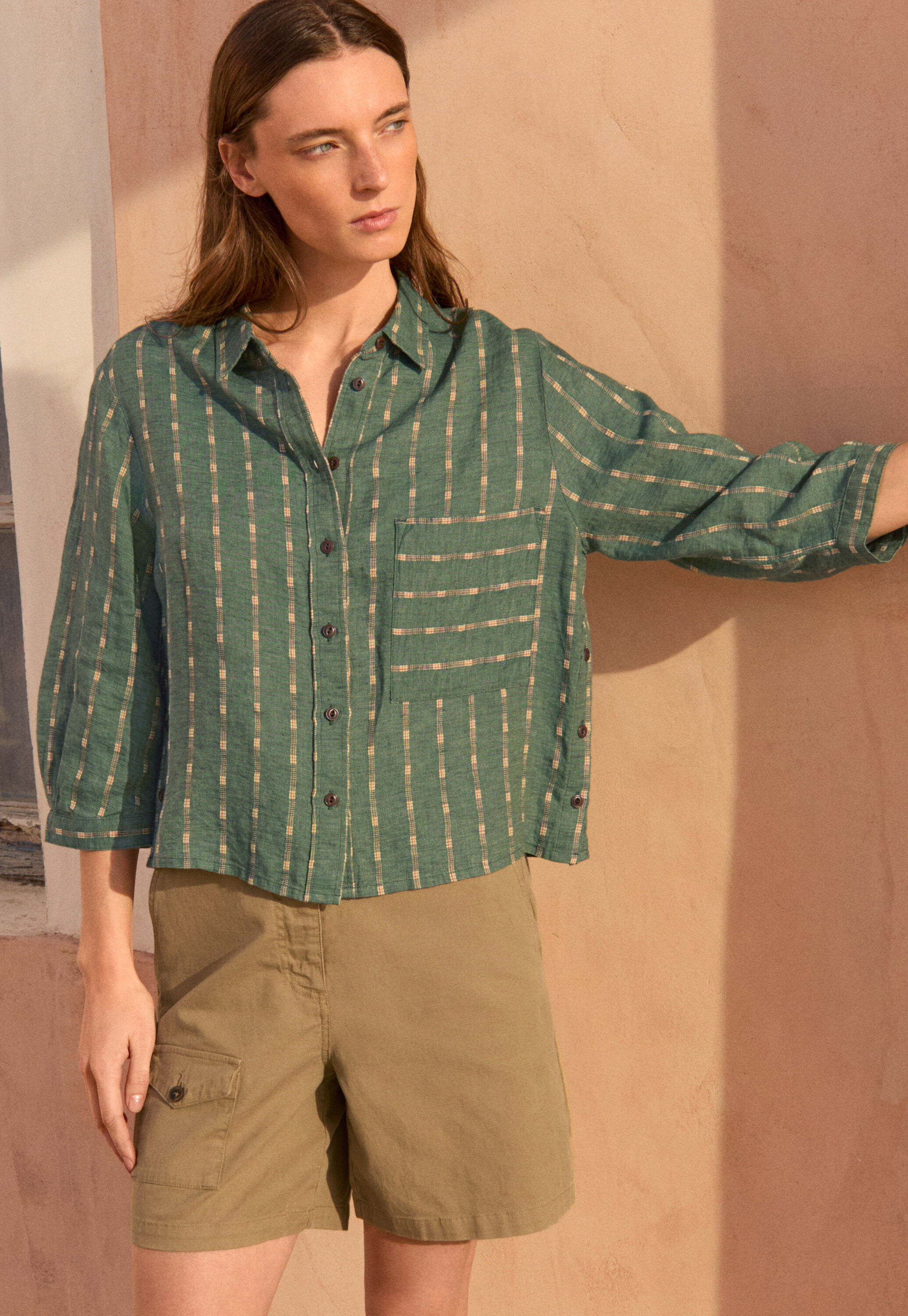 Shorts mit Taschendetail