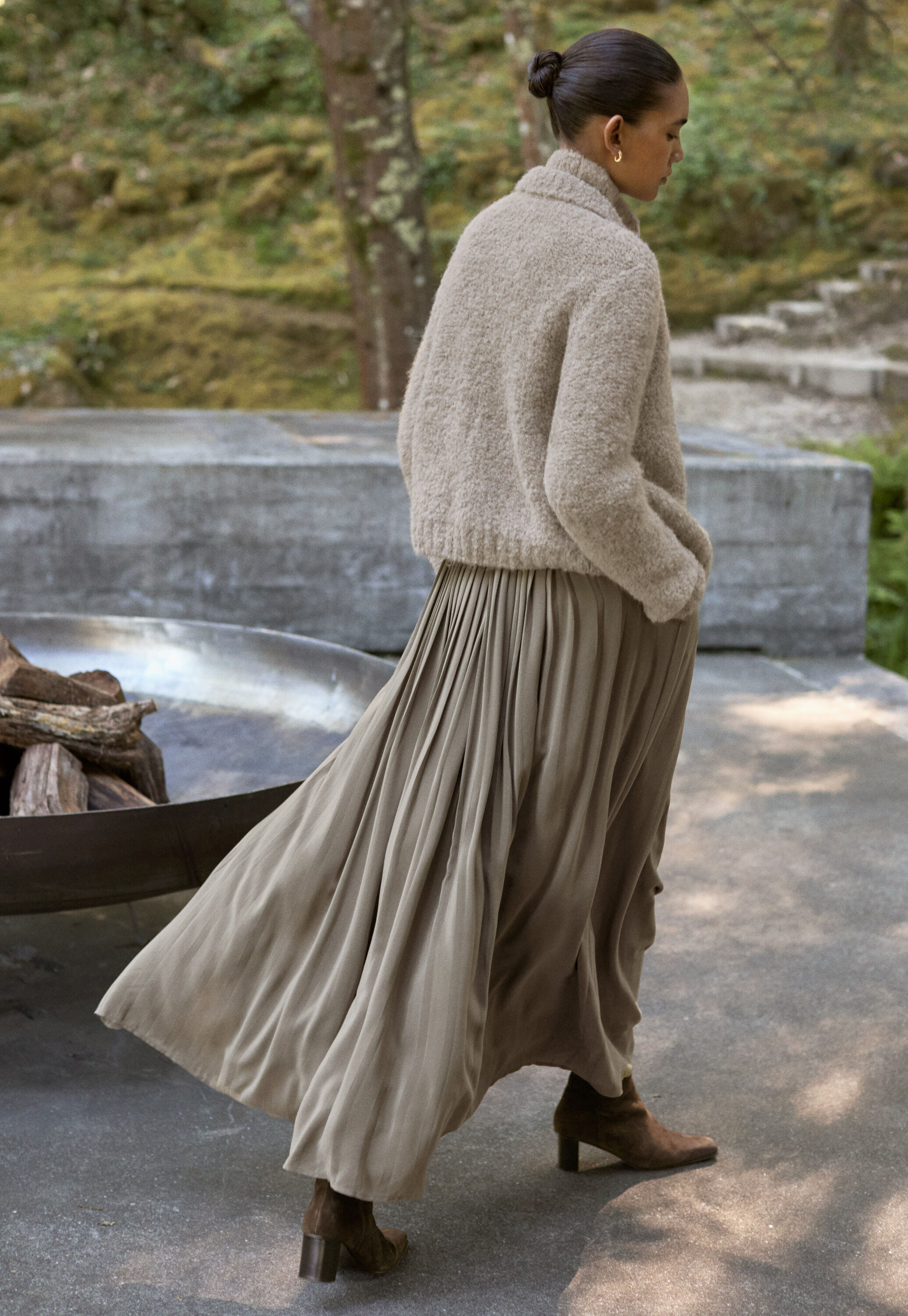 Cardigan mit Kragen