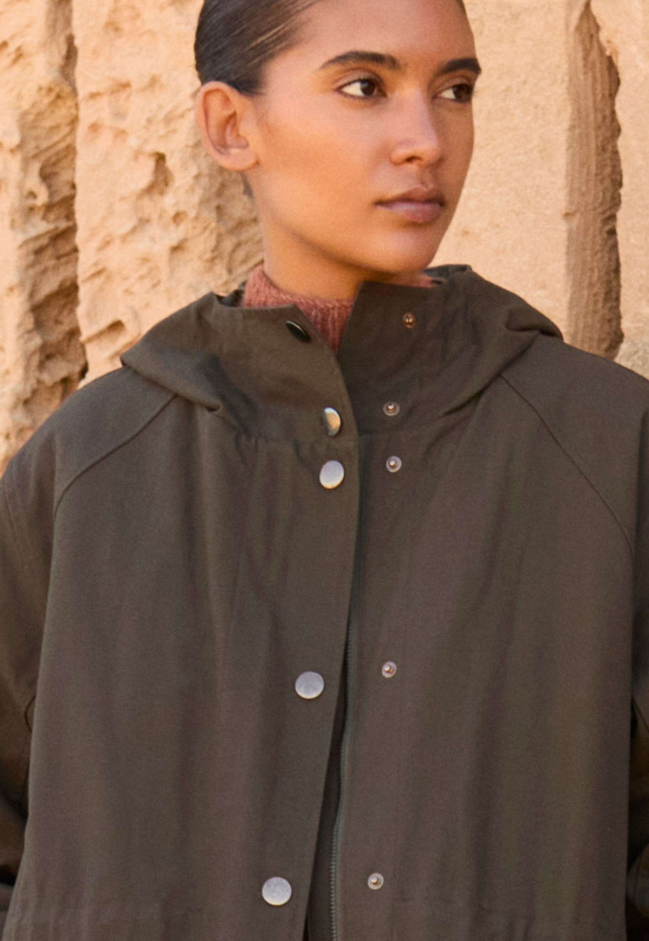 Parka mit Kapuze