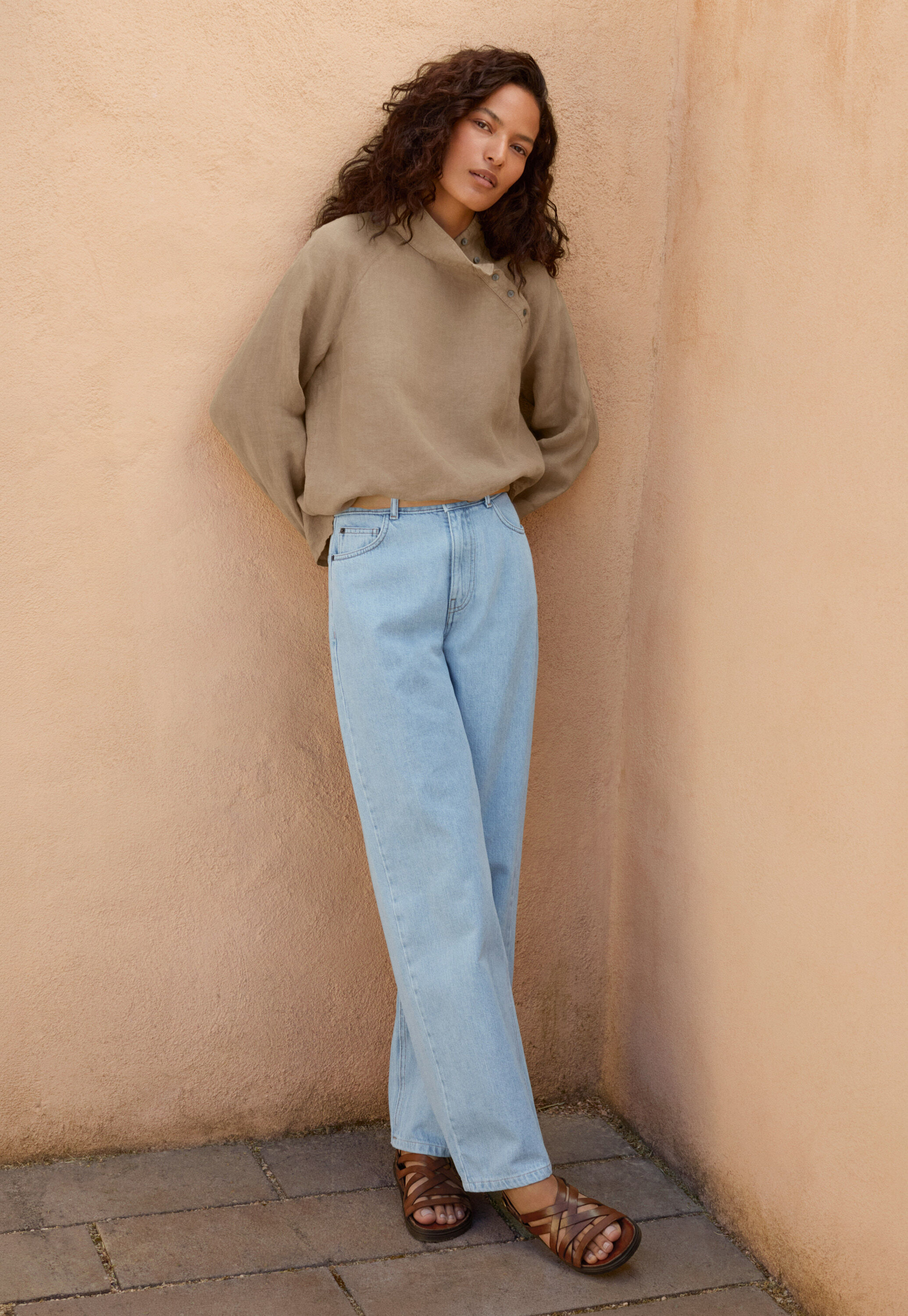 Jeans mit geradem Bein