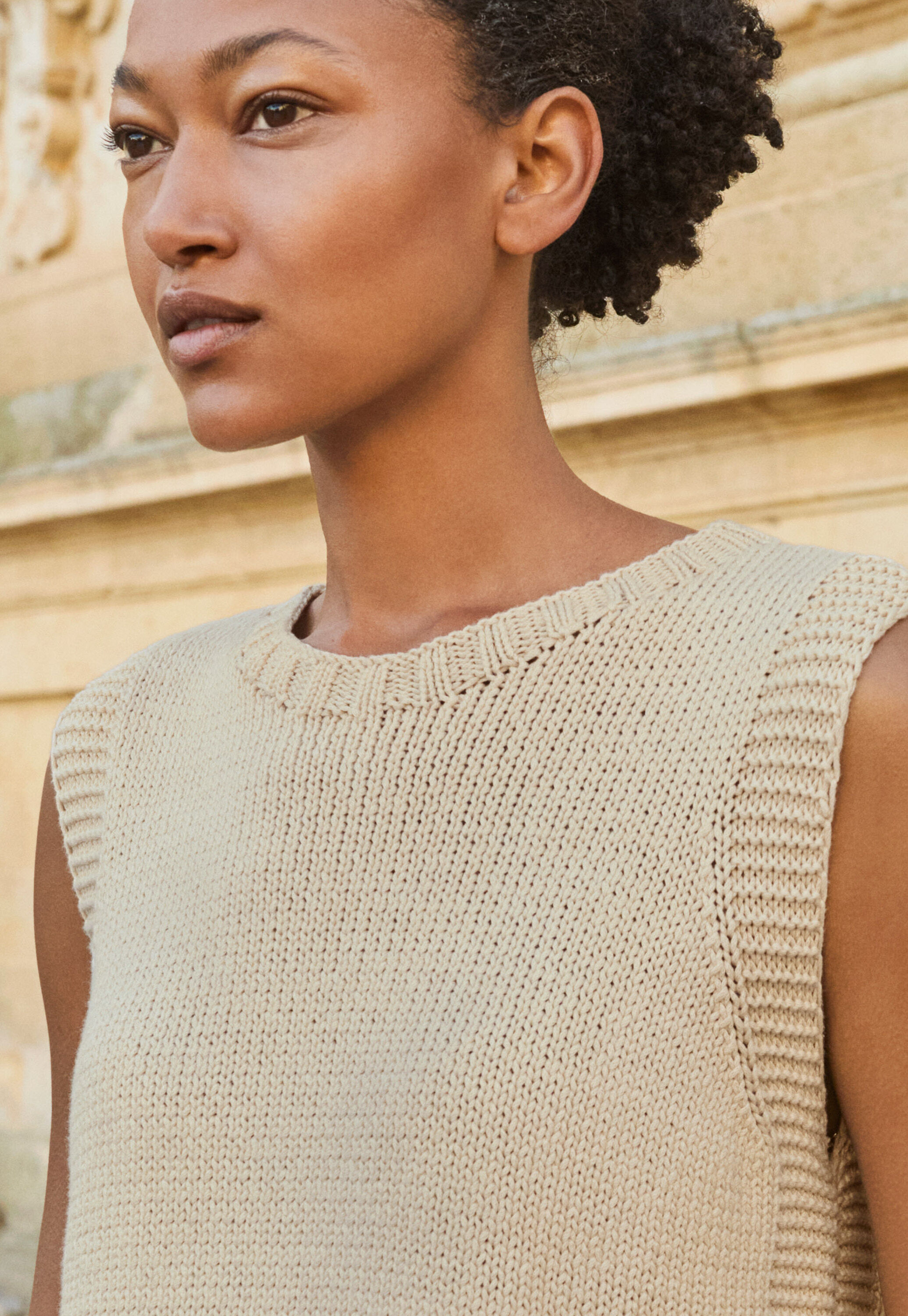&Auml;rmelloser Pullover
