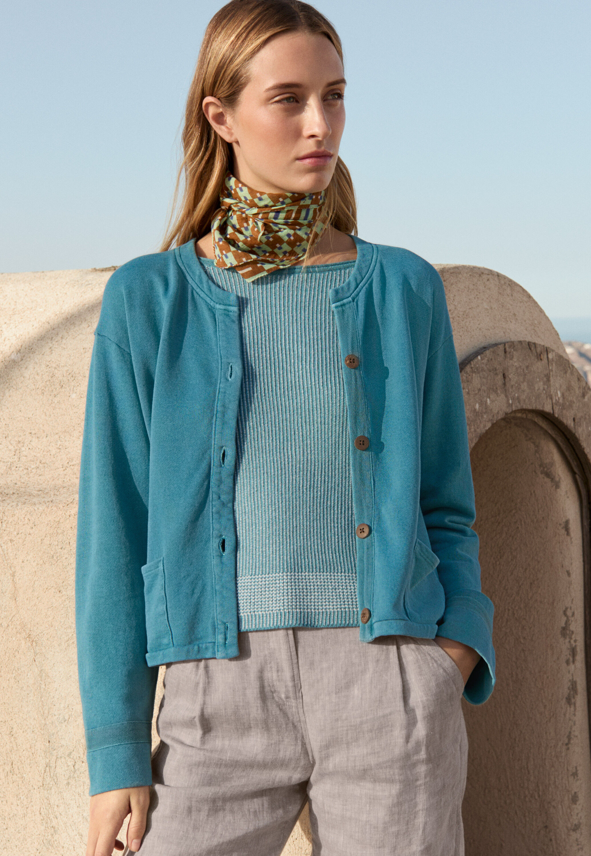 Jersey-Jacke