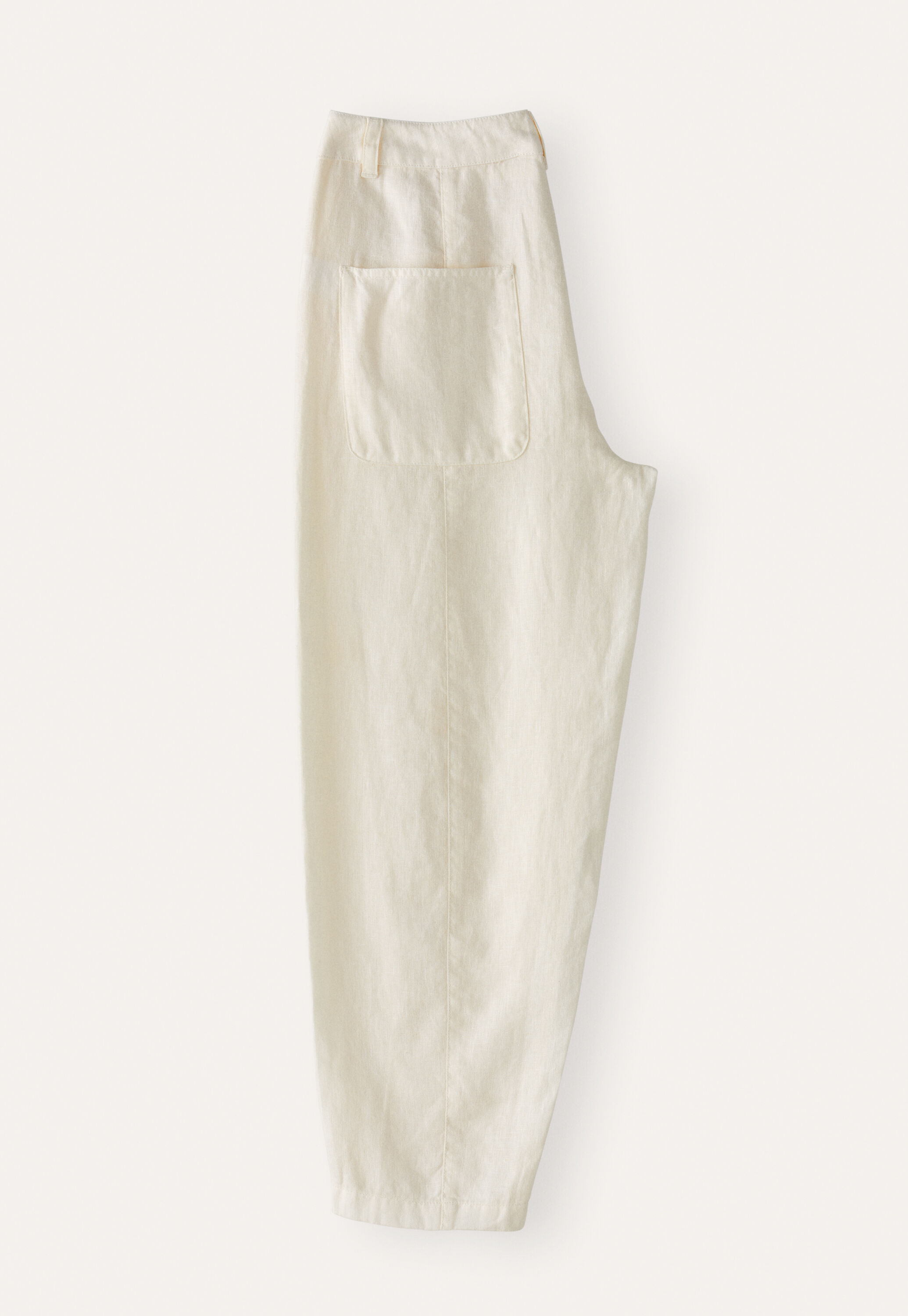 Hose mit geschwungenem Bein