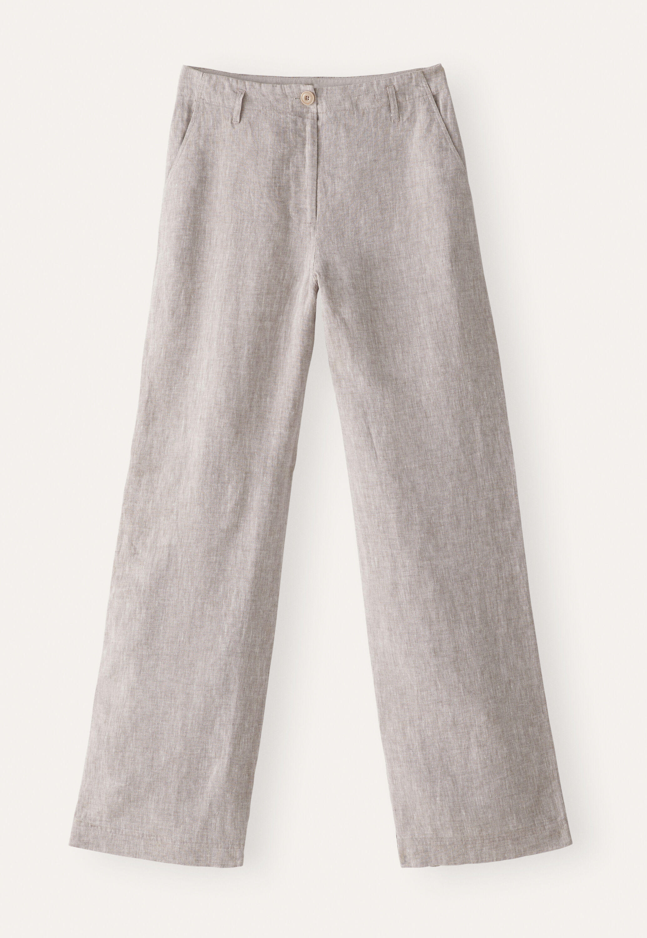 Entspannte Hose mit geradem Bein