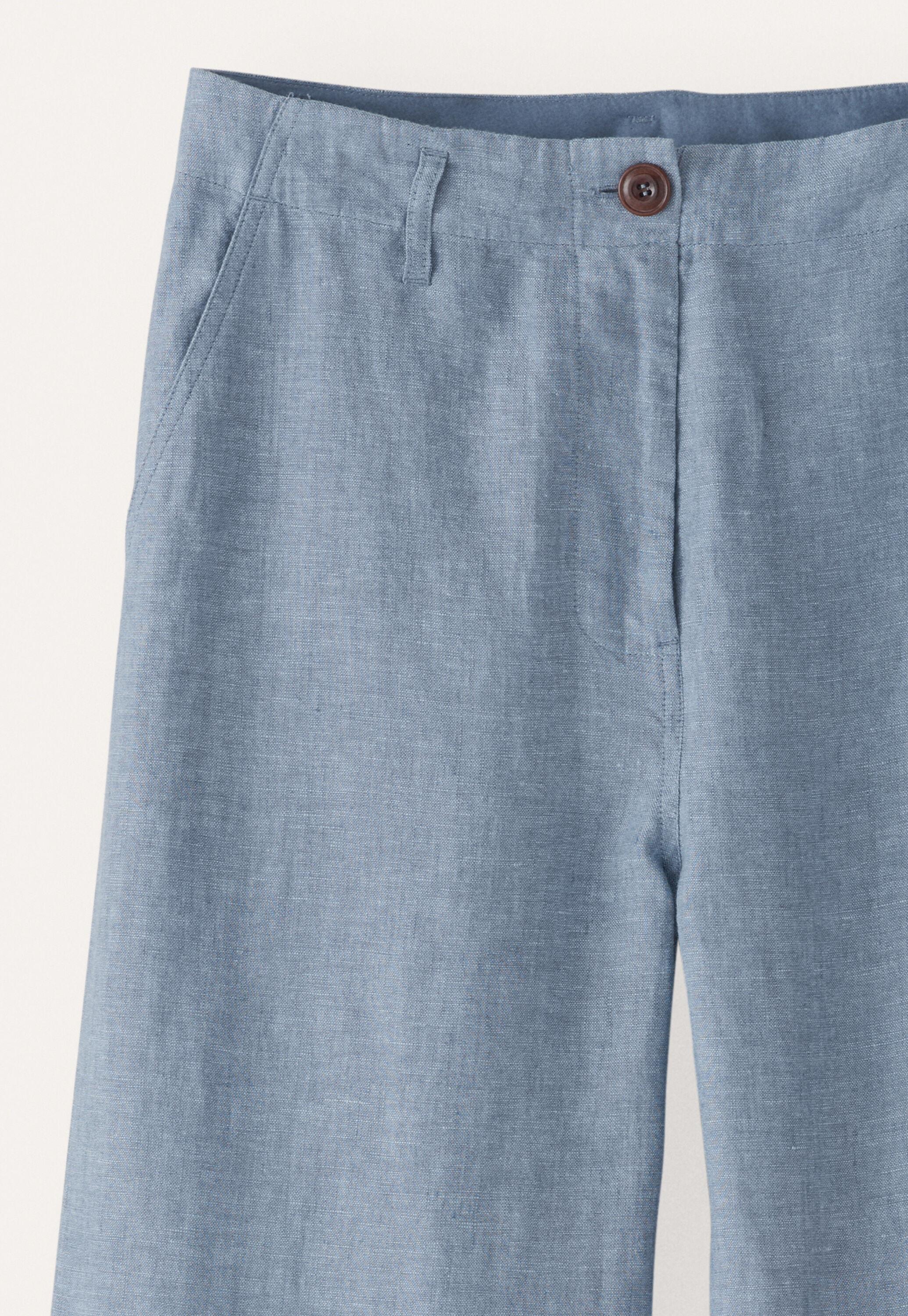 Entspannte Hose mit geradem Bein