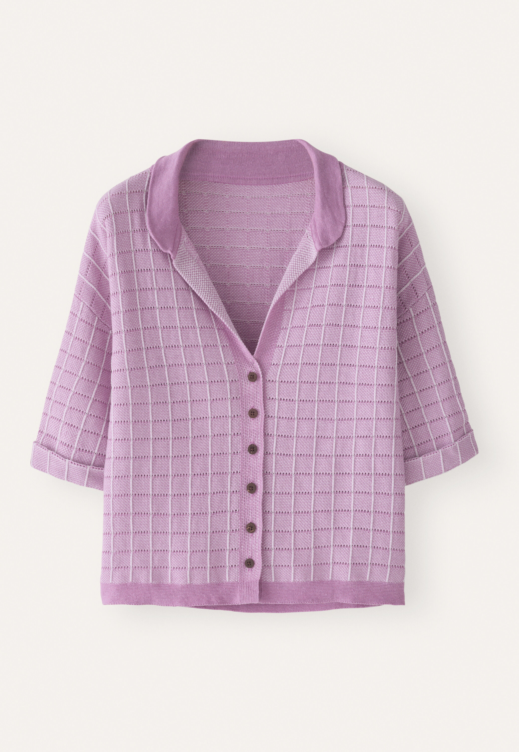 Bluse mit Karomuster