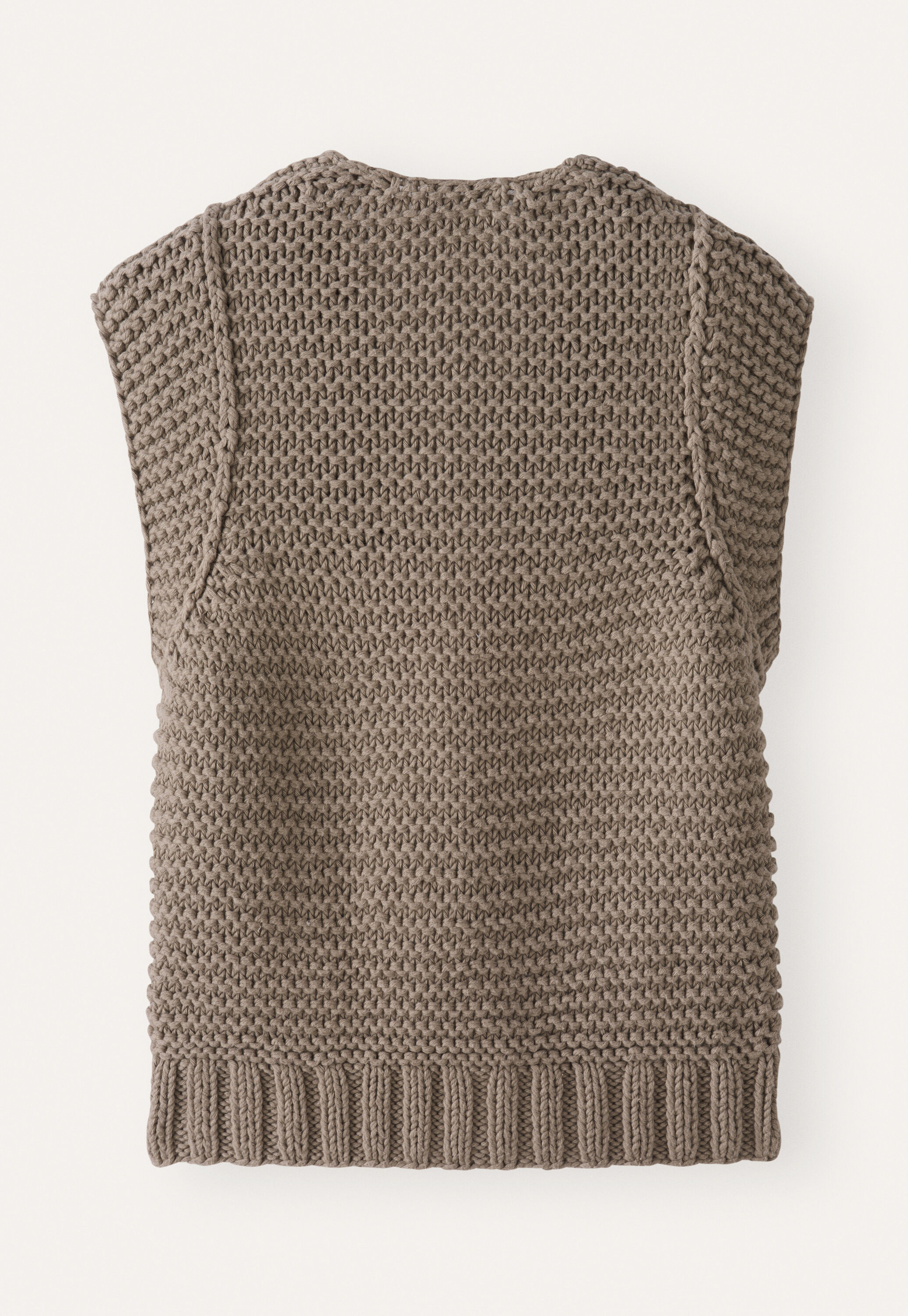 Handgestrickte Weste