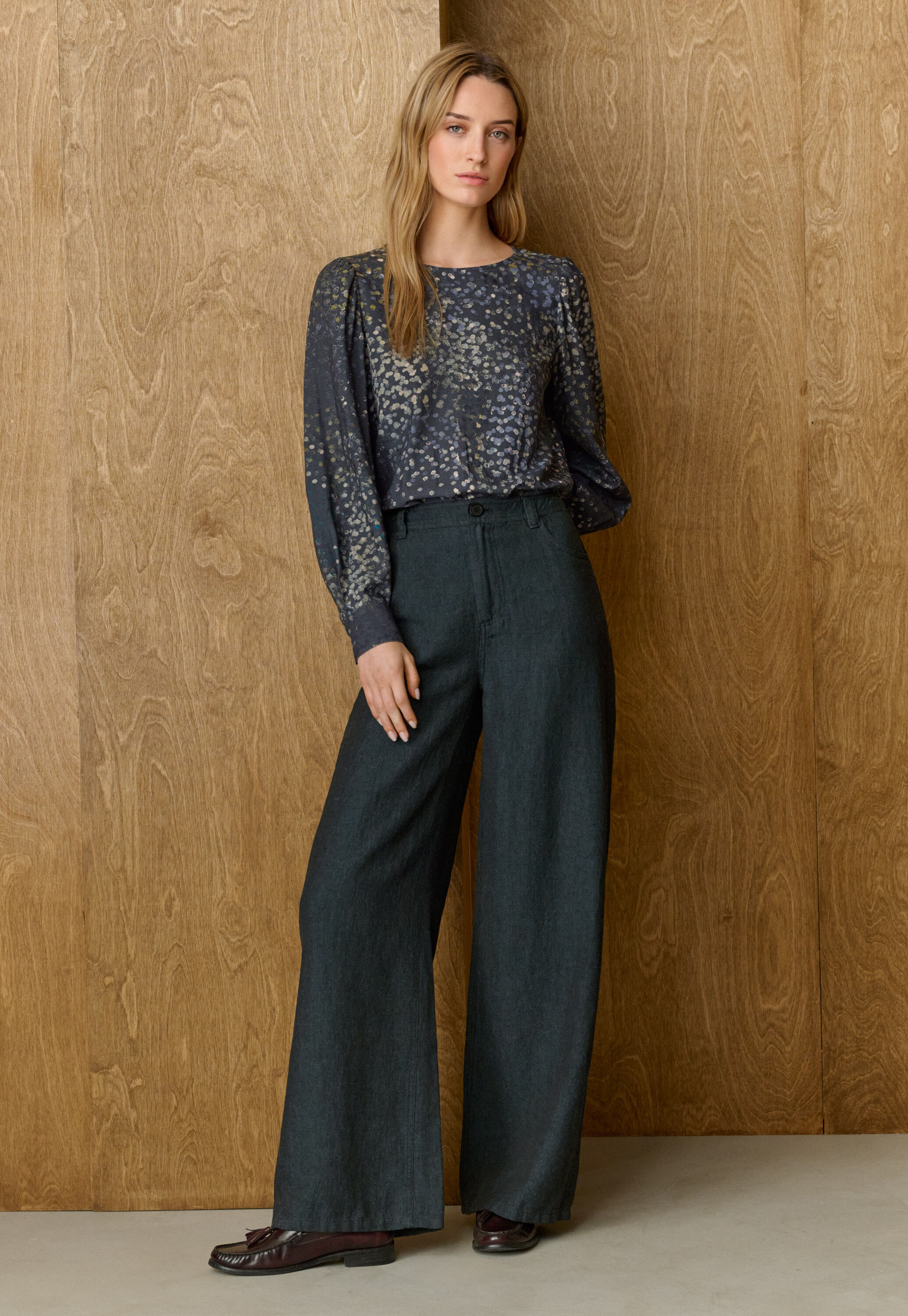 Bedruckte Bluse