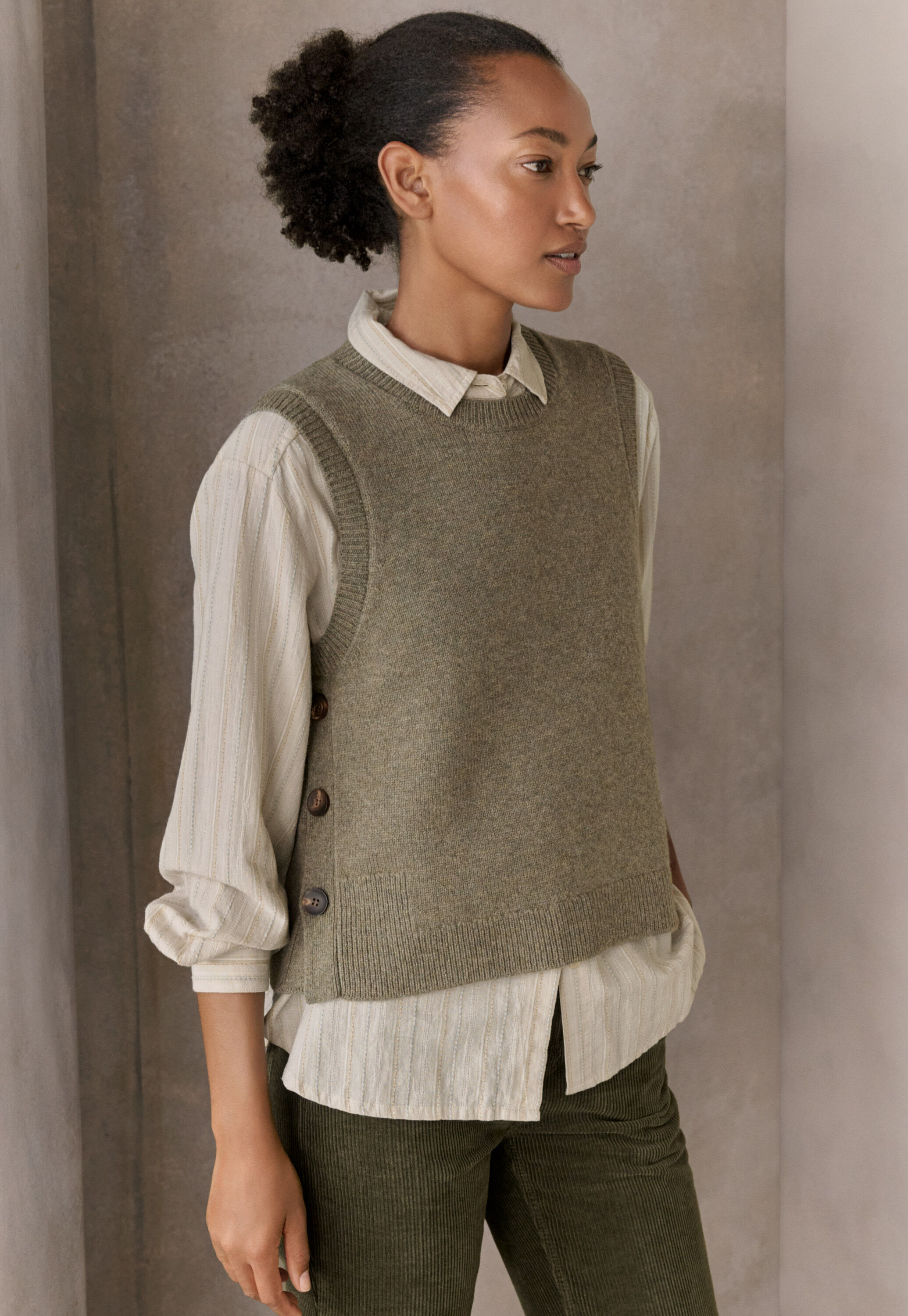 Streifen-Overshirt