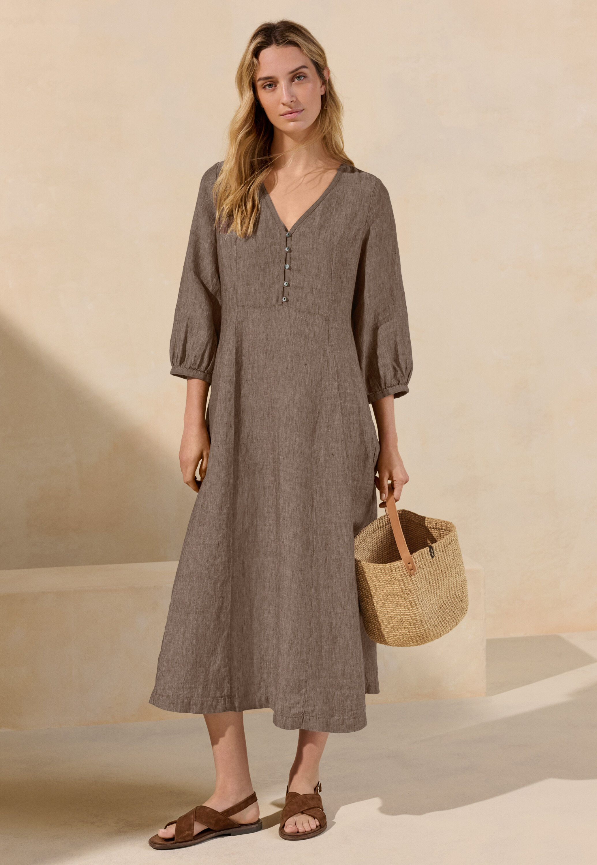 Geflochtene Bucket-Bag