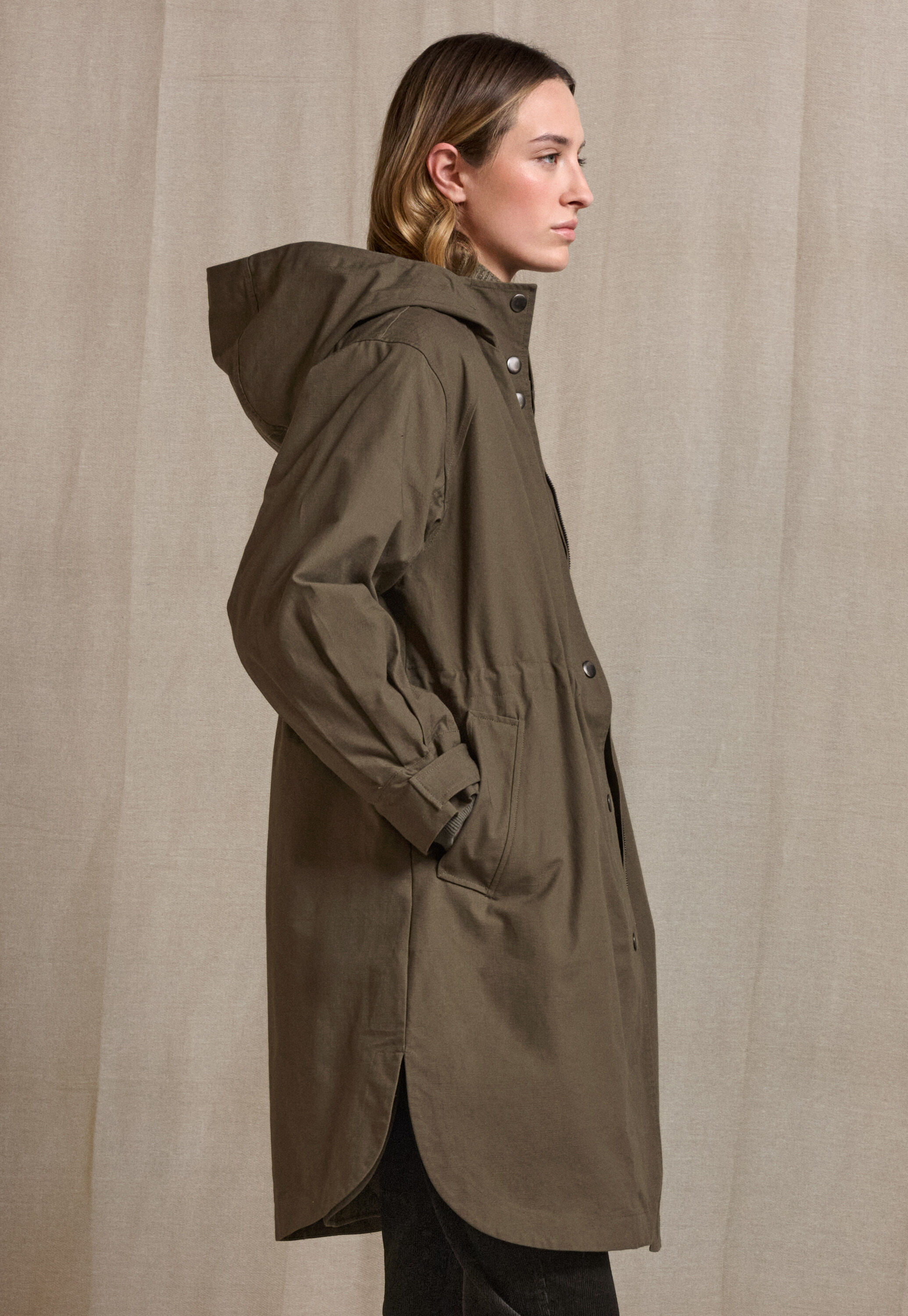 Parka mit Kapuze
