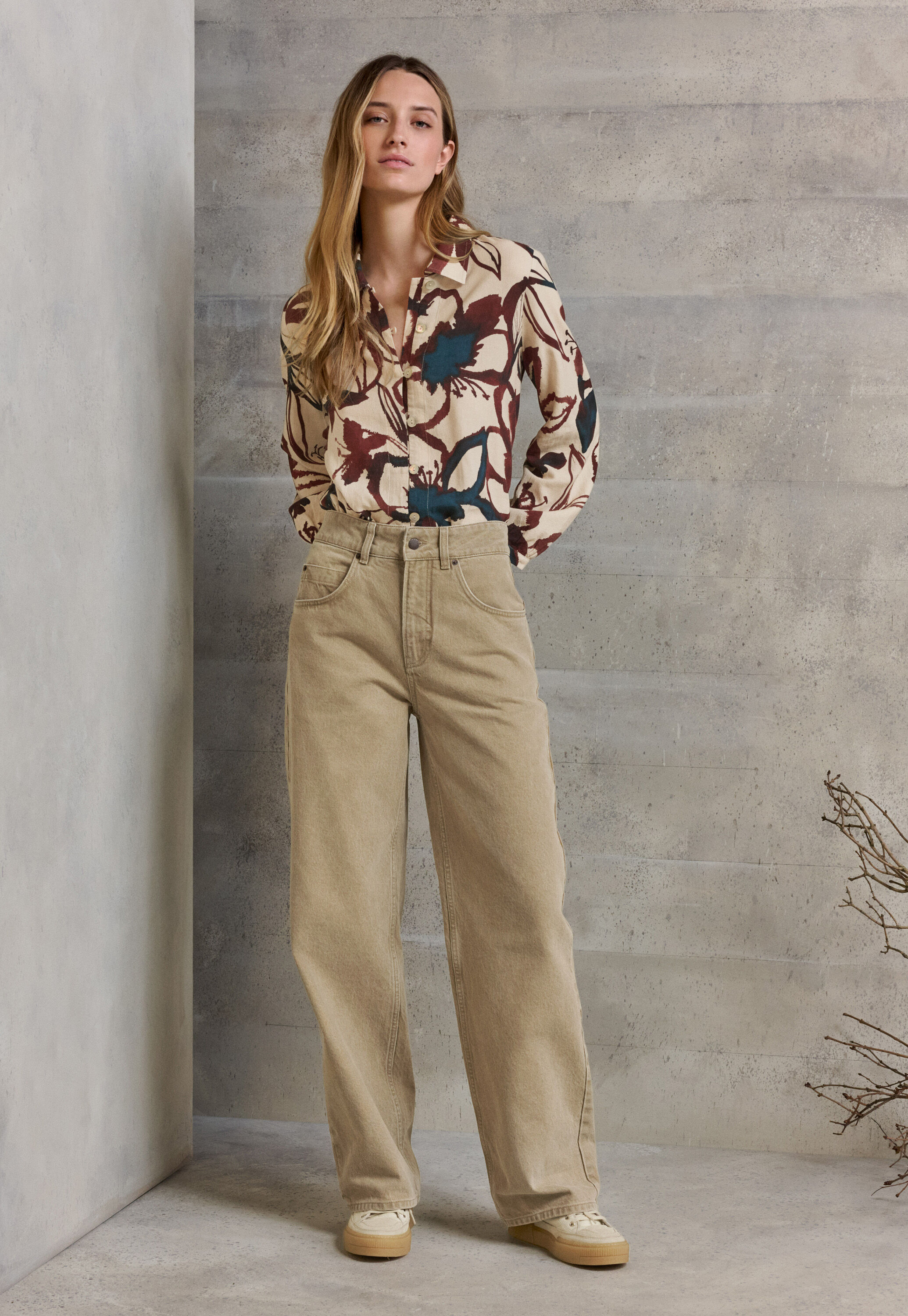 Jeans mit geradem Bein