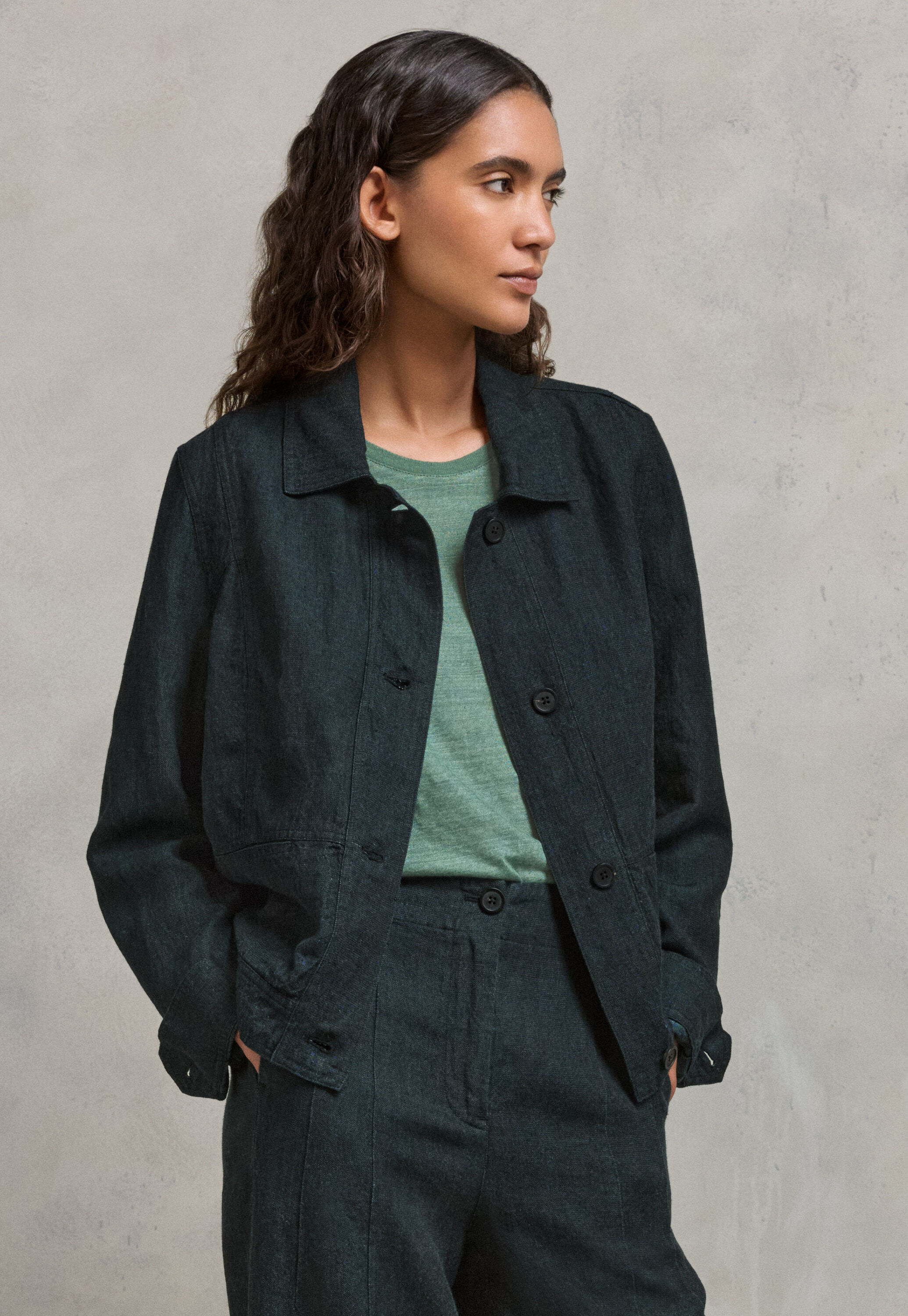 Kastige Jacke